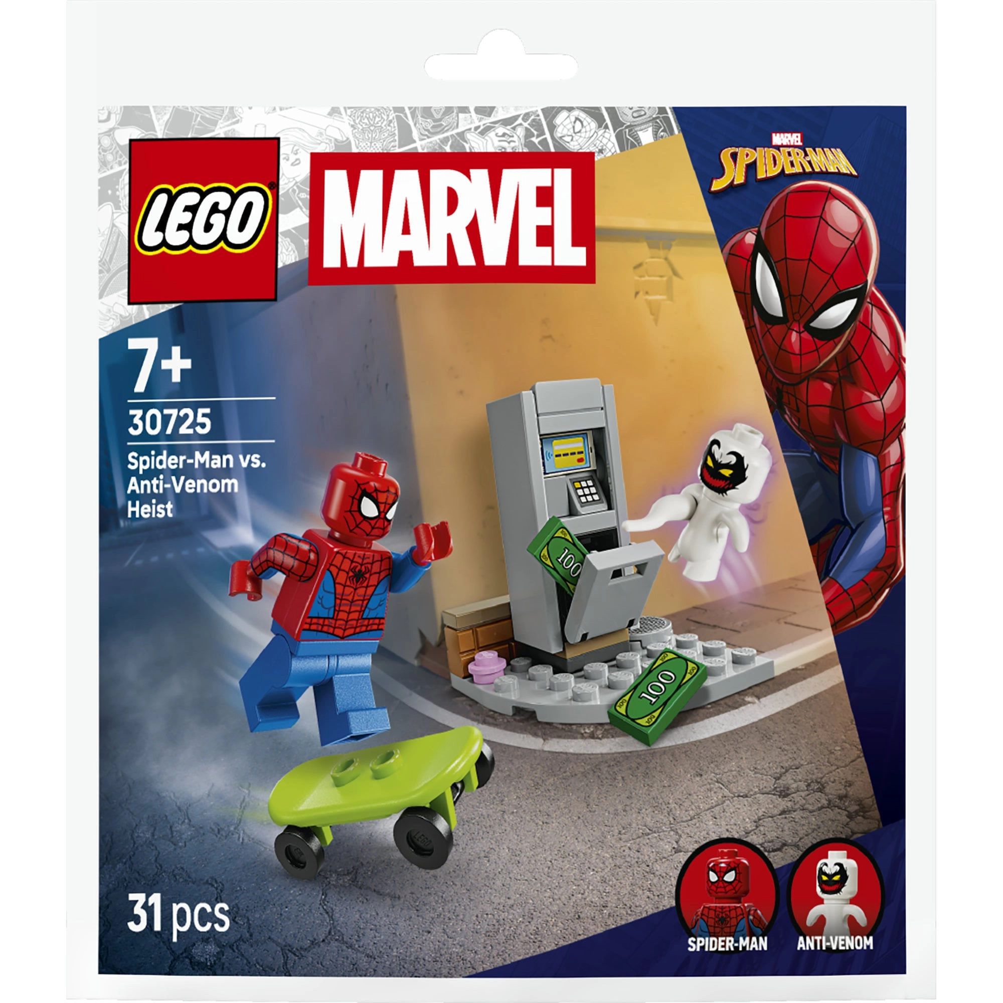 LEGO 30725 Spider-Man vastaan Anti-Venomin ryöstö