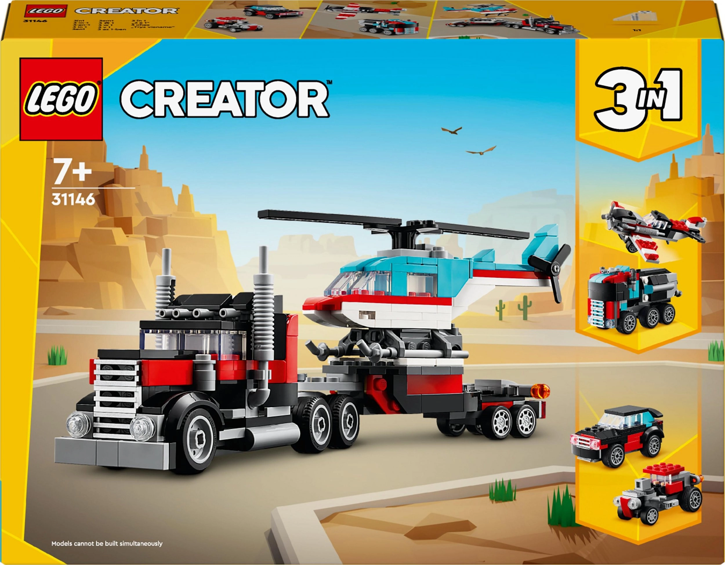 LEGO Creator Ciężarówka z platformą i
