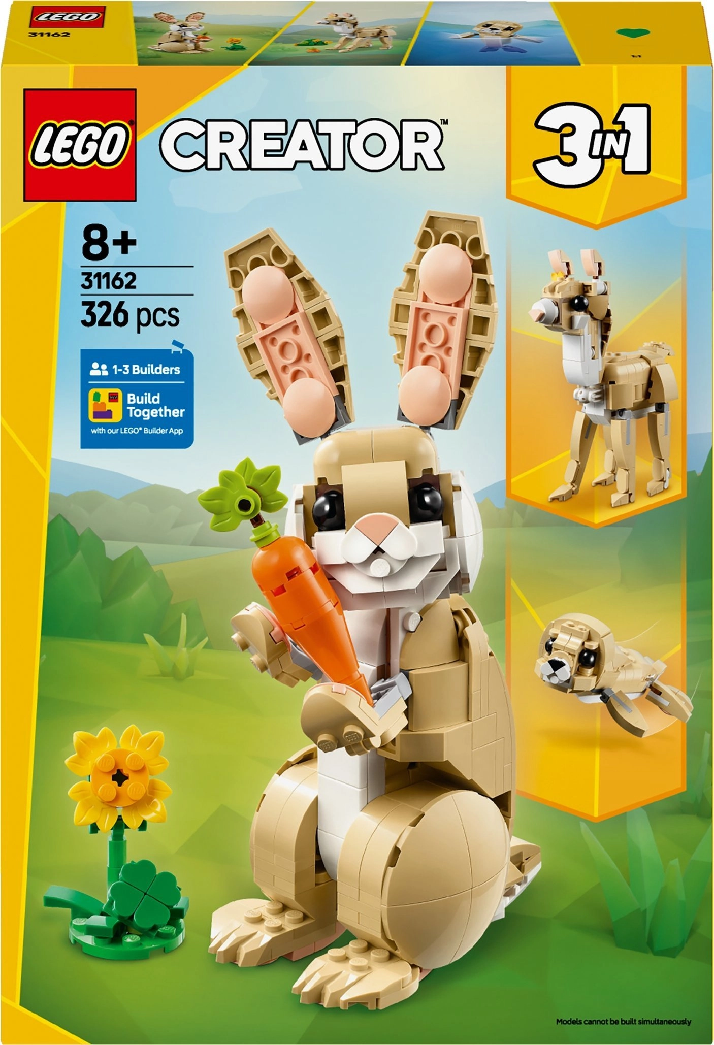 LEGO 31162 Creator 3in1 Cute Bunny