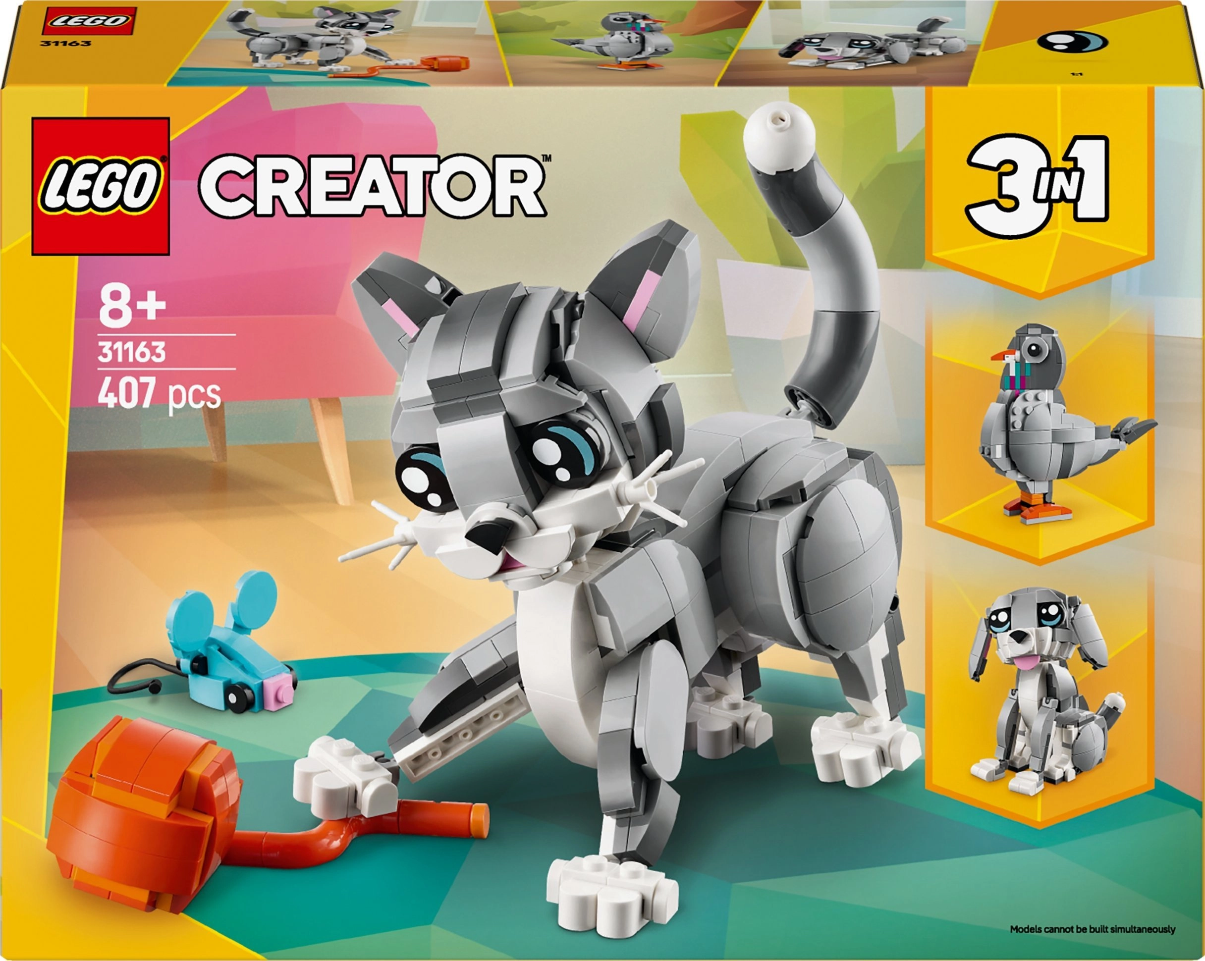 LEGO® Creator 3in1 Žaisminga katė (31163)