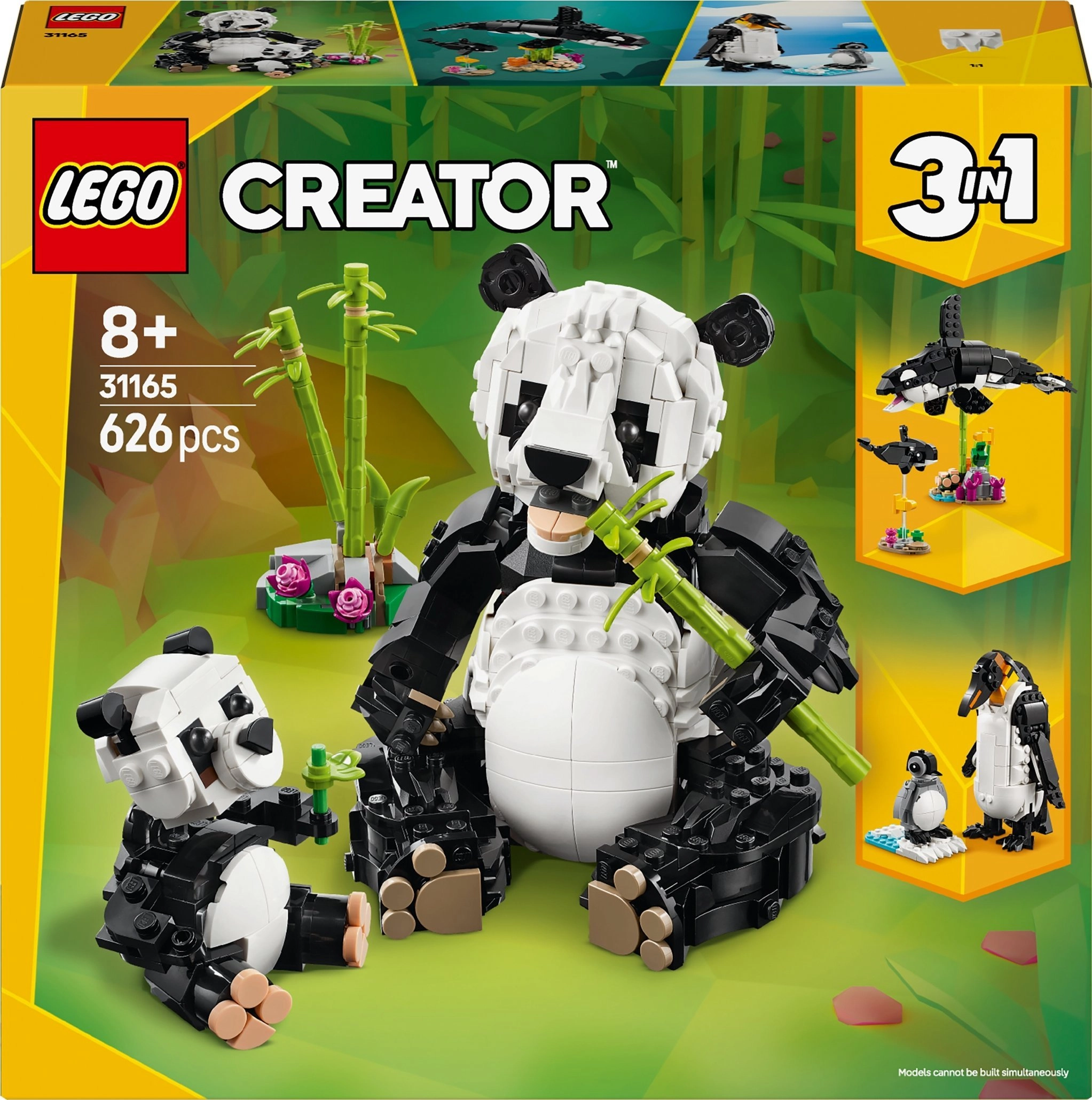 Creator Dzikie zwierzęta: rodzina pand (31165)