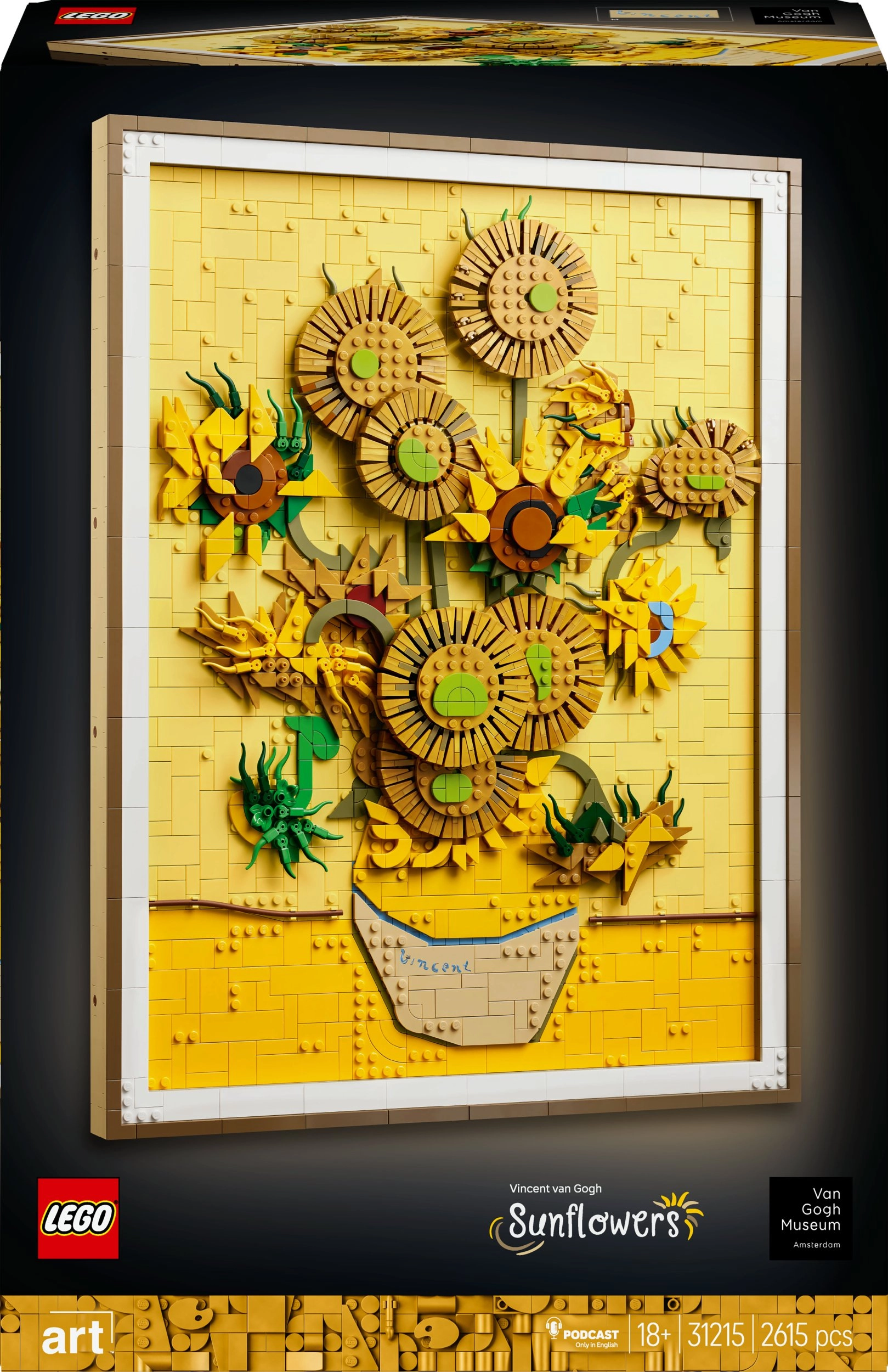 LEGO Art "Słoneczniki" Vincenta van