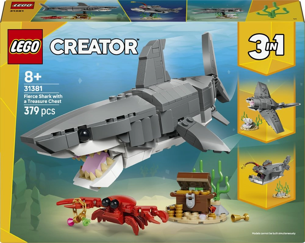 LEGO 31381 Creator 3-in-1 Wild Shark
