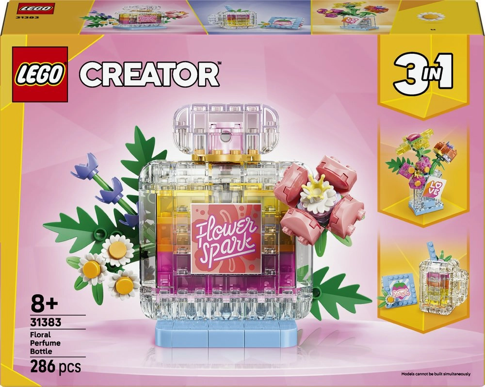 LEGO Creator 31383 – Kukka-aiheinen hajuvesipullo