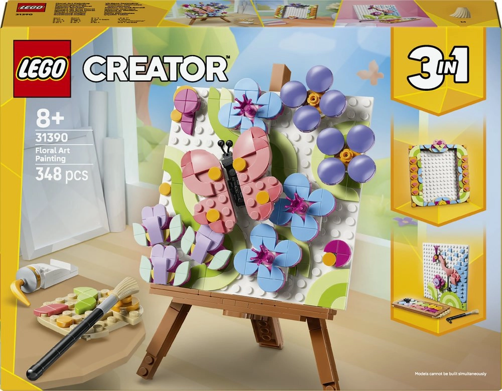 LEGO Creator 31390 – Kukka-aiheinen maalaus
