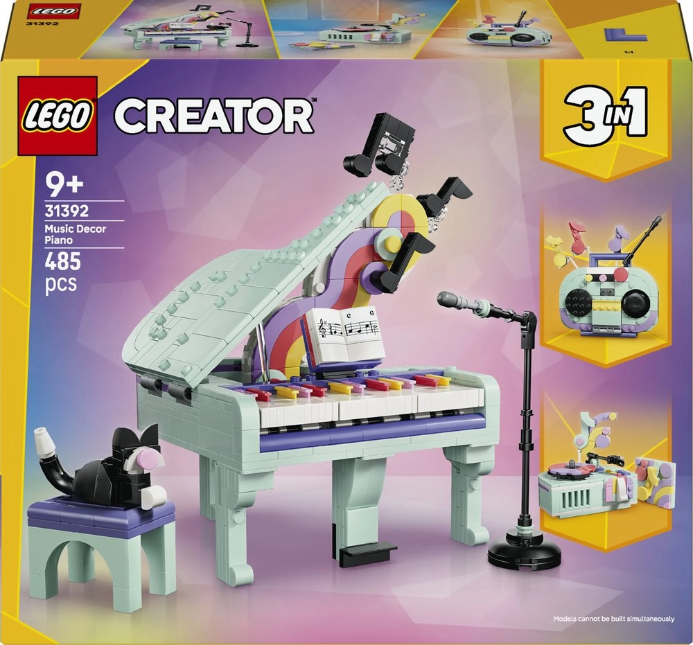 LEGO Creator 31392 – Koristepiano ja