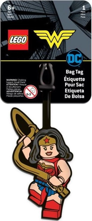 LEGO DC HEROES Bag tag  WONDER