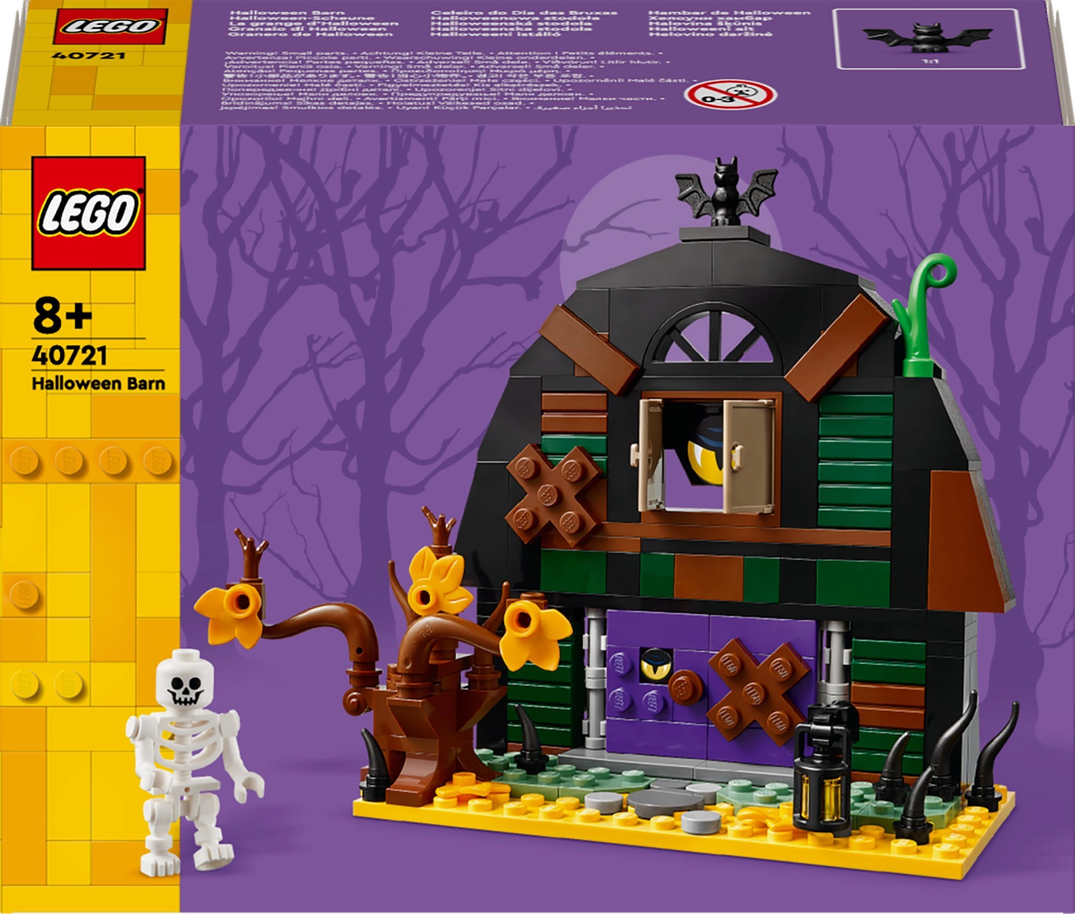 CONSTRUCT SET LEGO HALLOWEEN BARN 40721