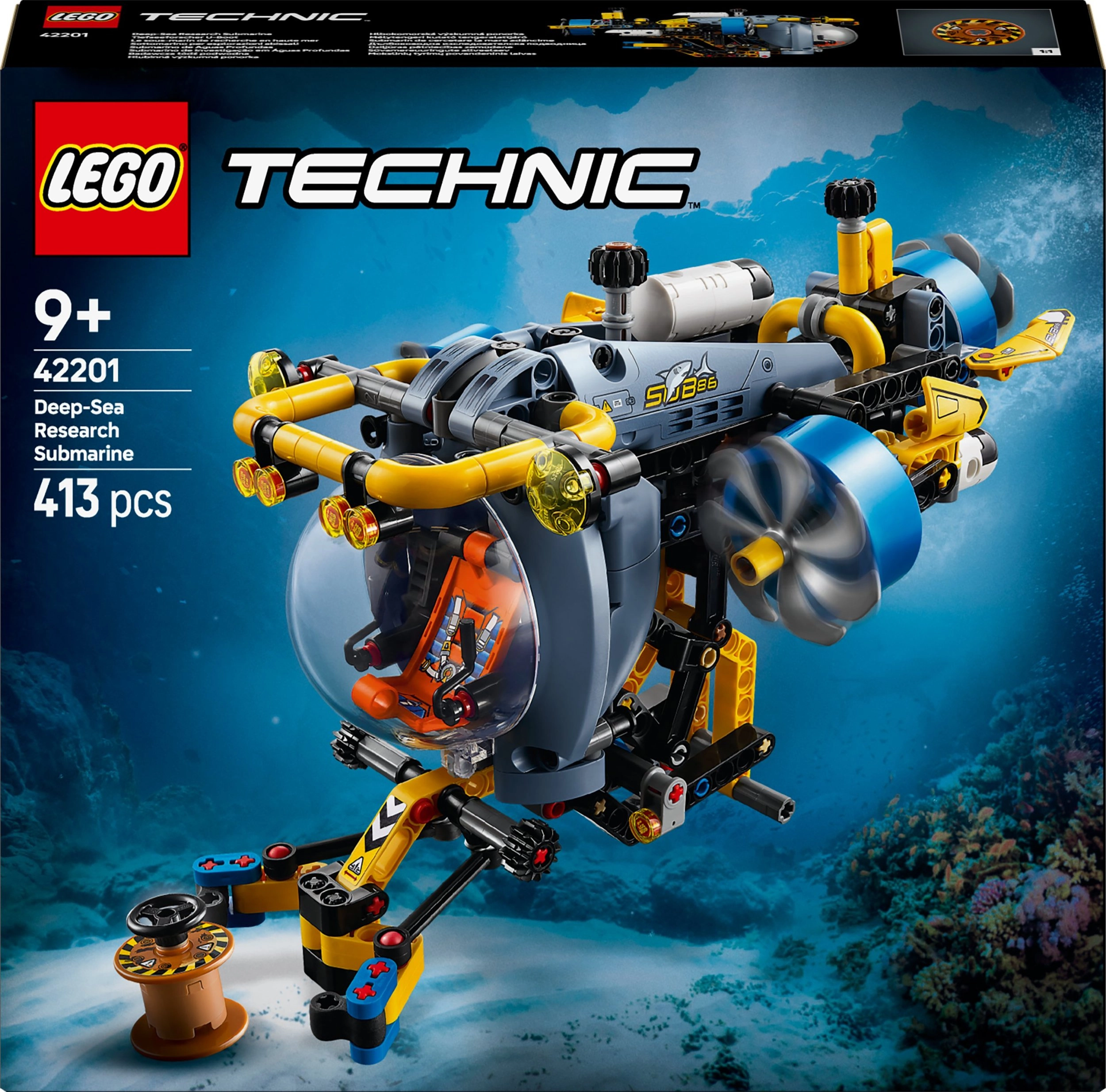 LEGO Technic Badawcza łódź podwodna (42201)