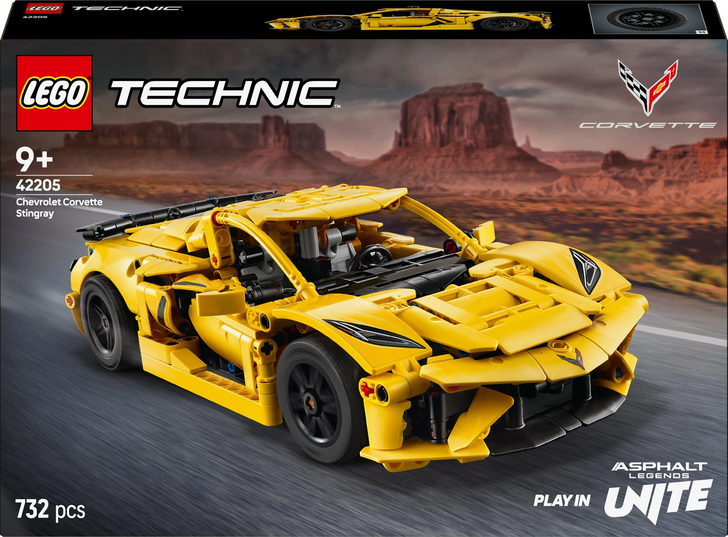 LEGO® Technic Chevrolet Corvette Stingray (42205)
