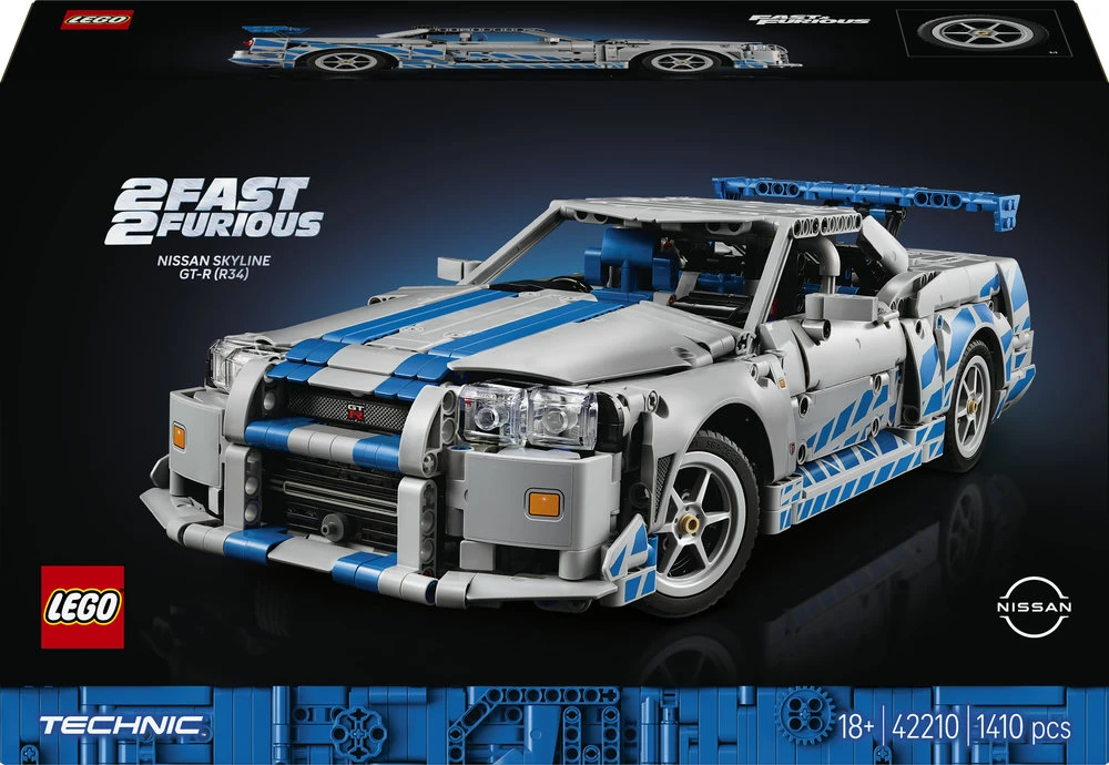 Technic Samochód Nissan Skyline GT-R (R34)