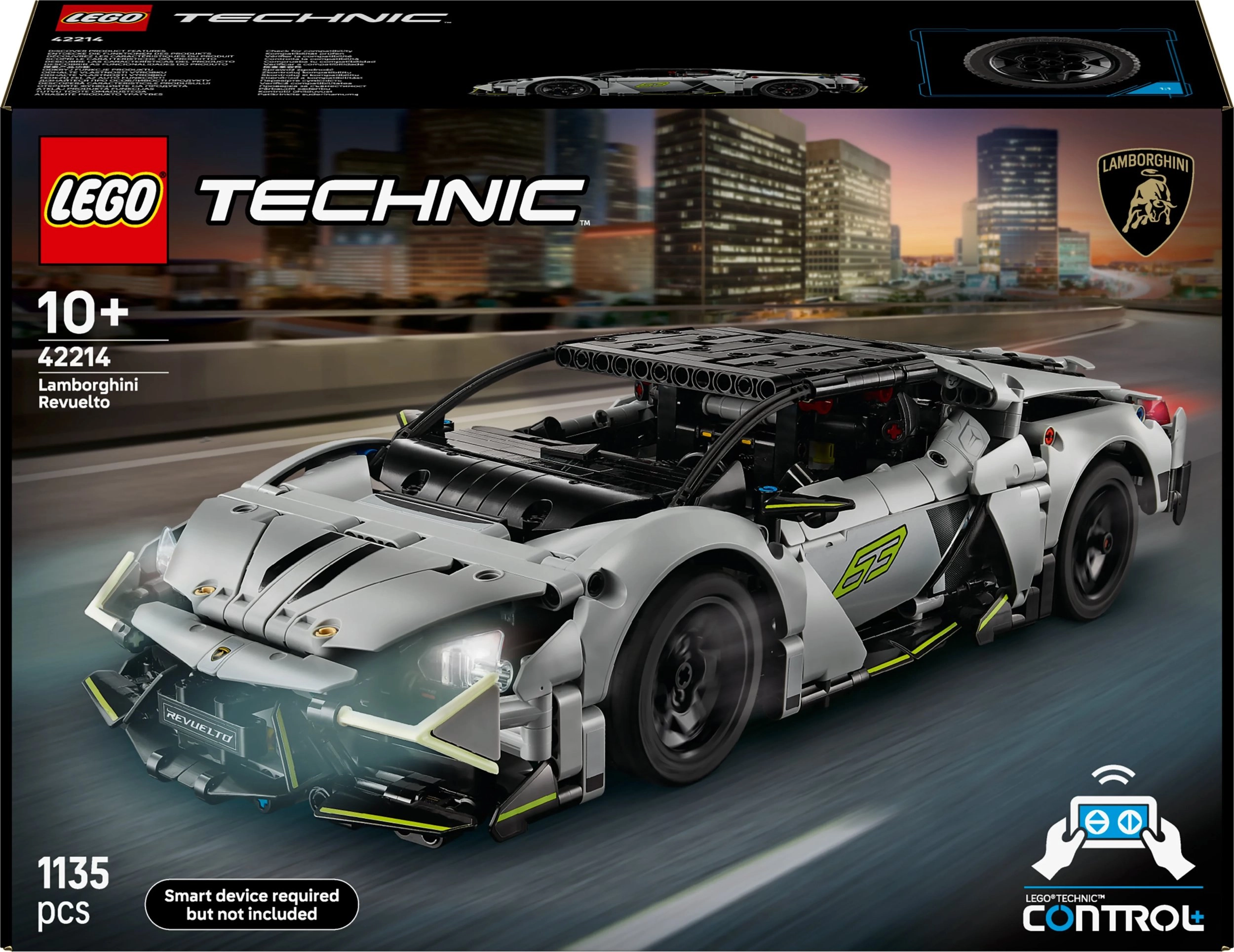 LEGO Technic Supersamochód Lamborghini Revuelto (42214)