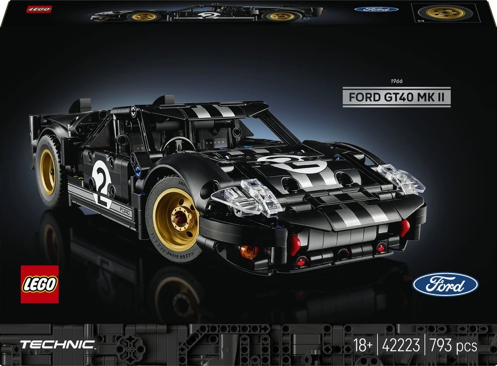 LEGO TECHNIC 42223 1966 Ford GT40