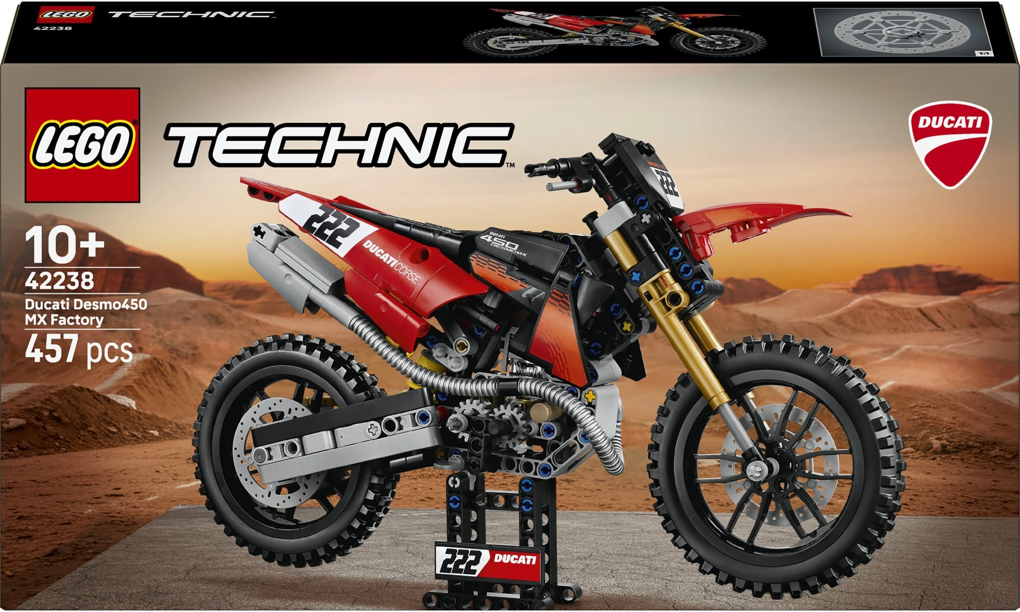 LEGO Technic Motocykl Ducati Desmo450 MX