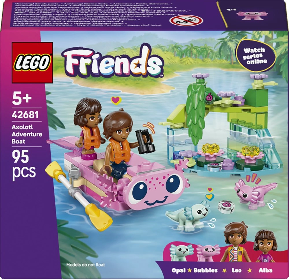 LEGO 42681 Friends Axolotl Adventure Boat