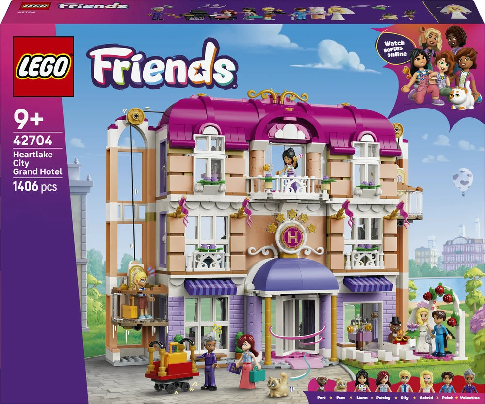 Lego friends grand hotel heartlake city