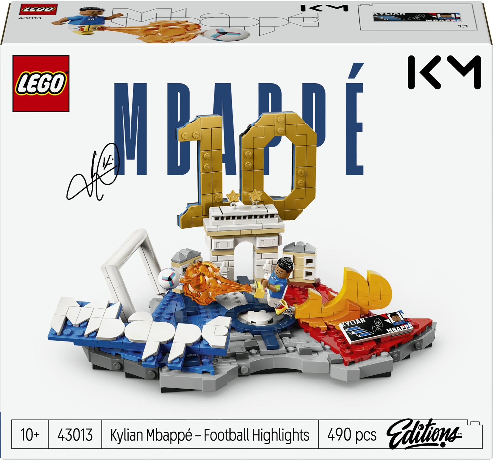 LEGO Editions Kylian Mbappe — piłkarskie
