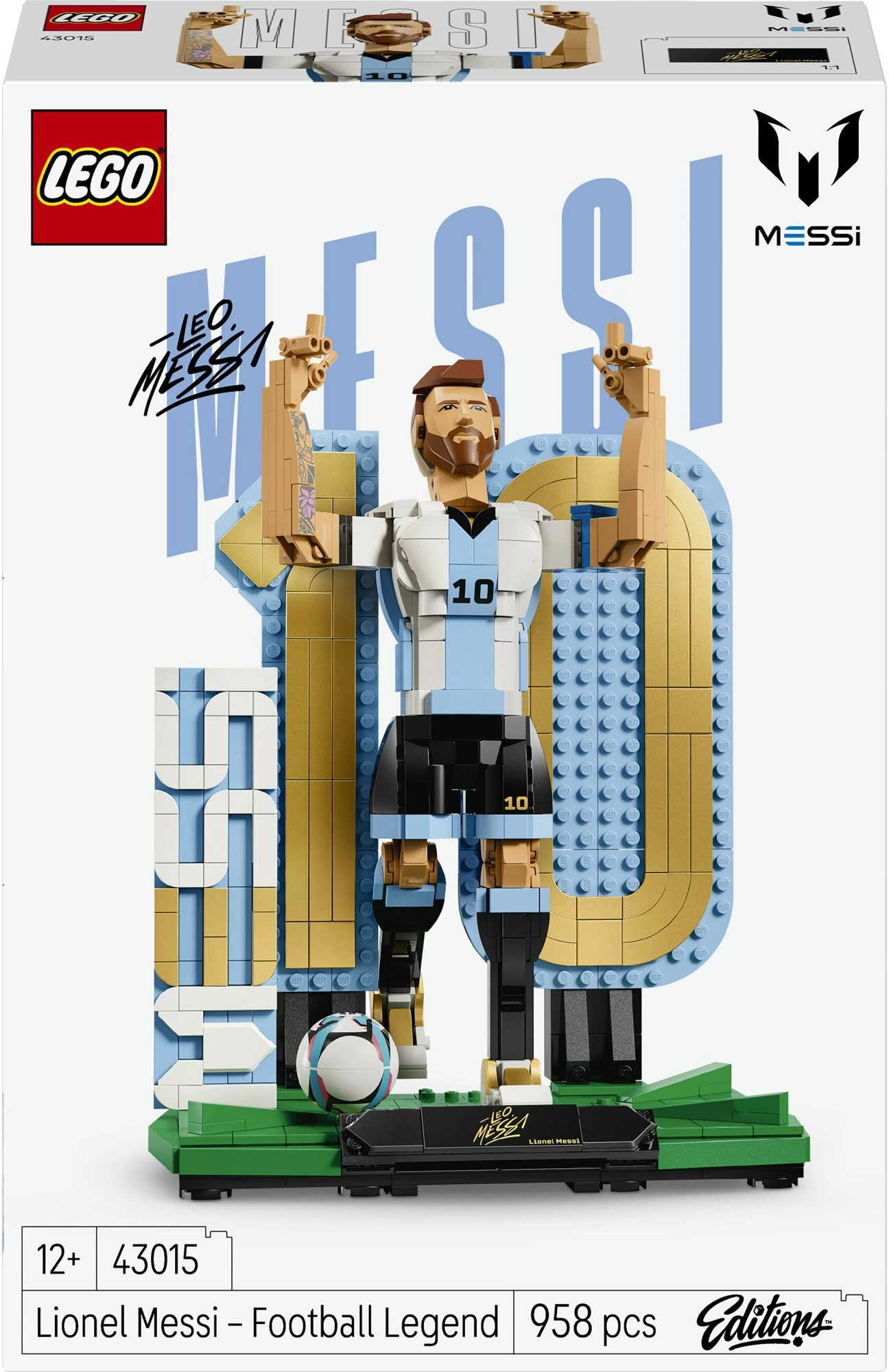 LEGO Editions Lionel Messi — piłkarska