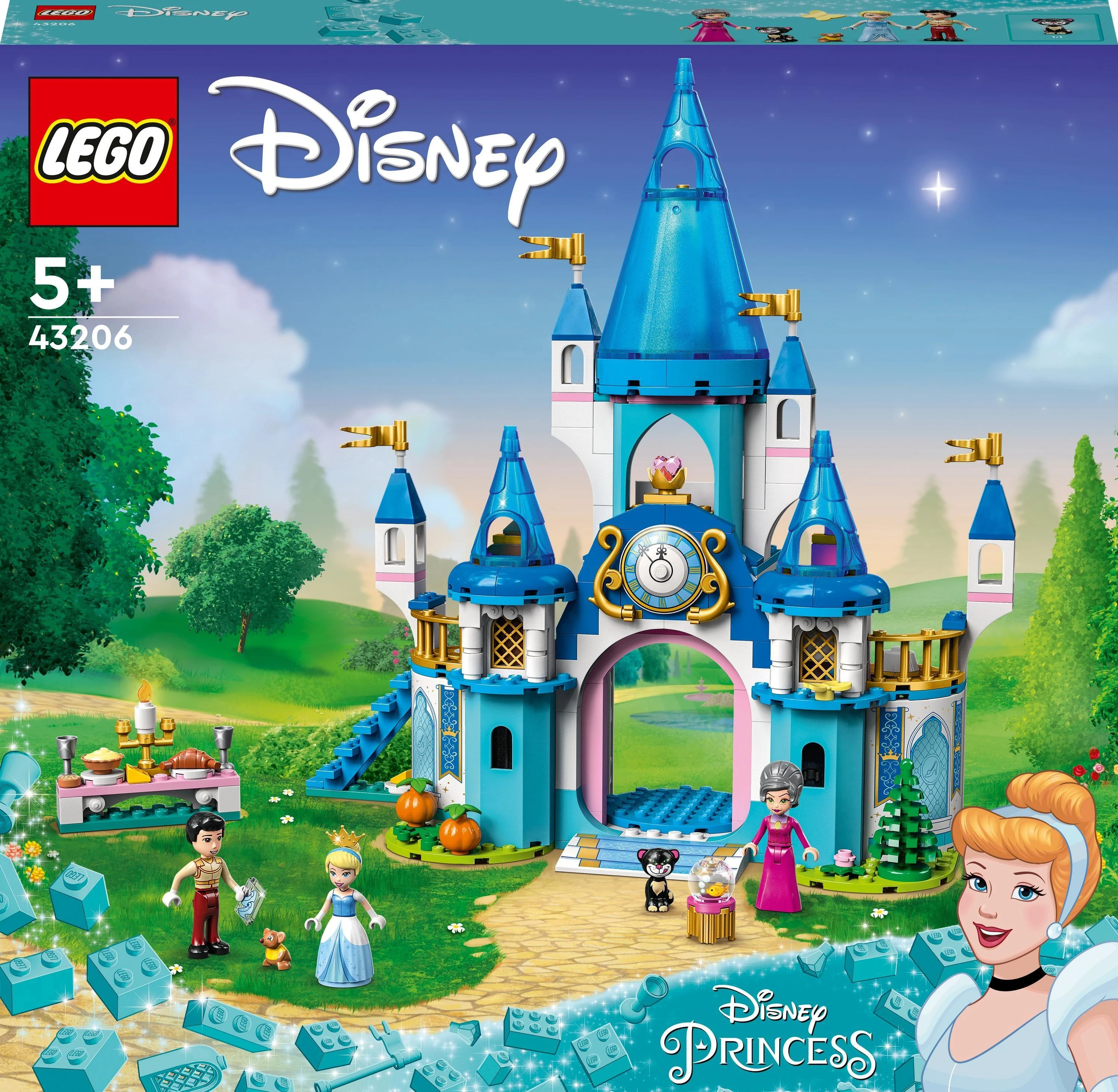 LEGO® Pelenės ir Žavingojo princo pilis