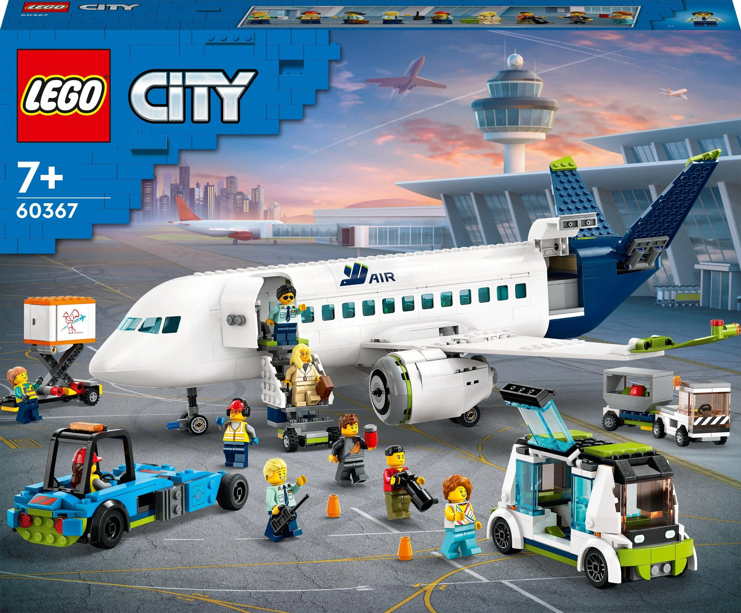 Lego City Passenger Airplane 60367 1235791