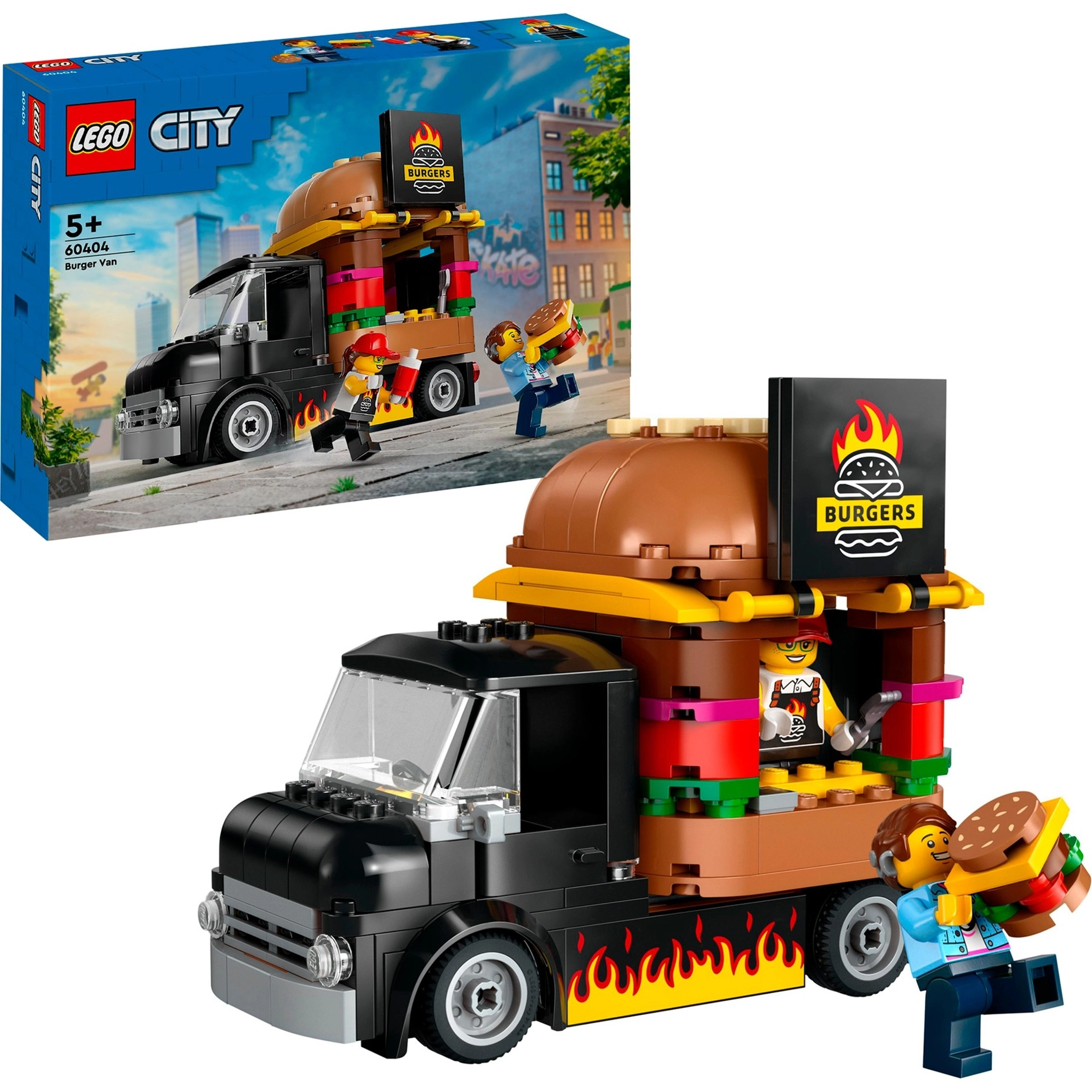 LEGO® City Mėsainių sunkvežimis (60404) 5702017567471