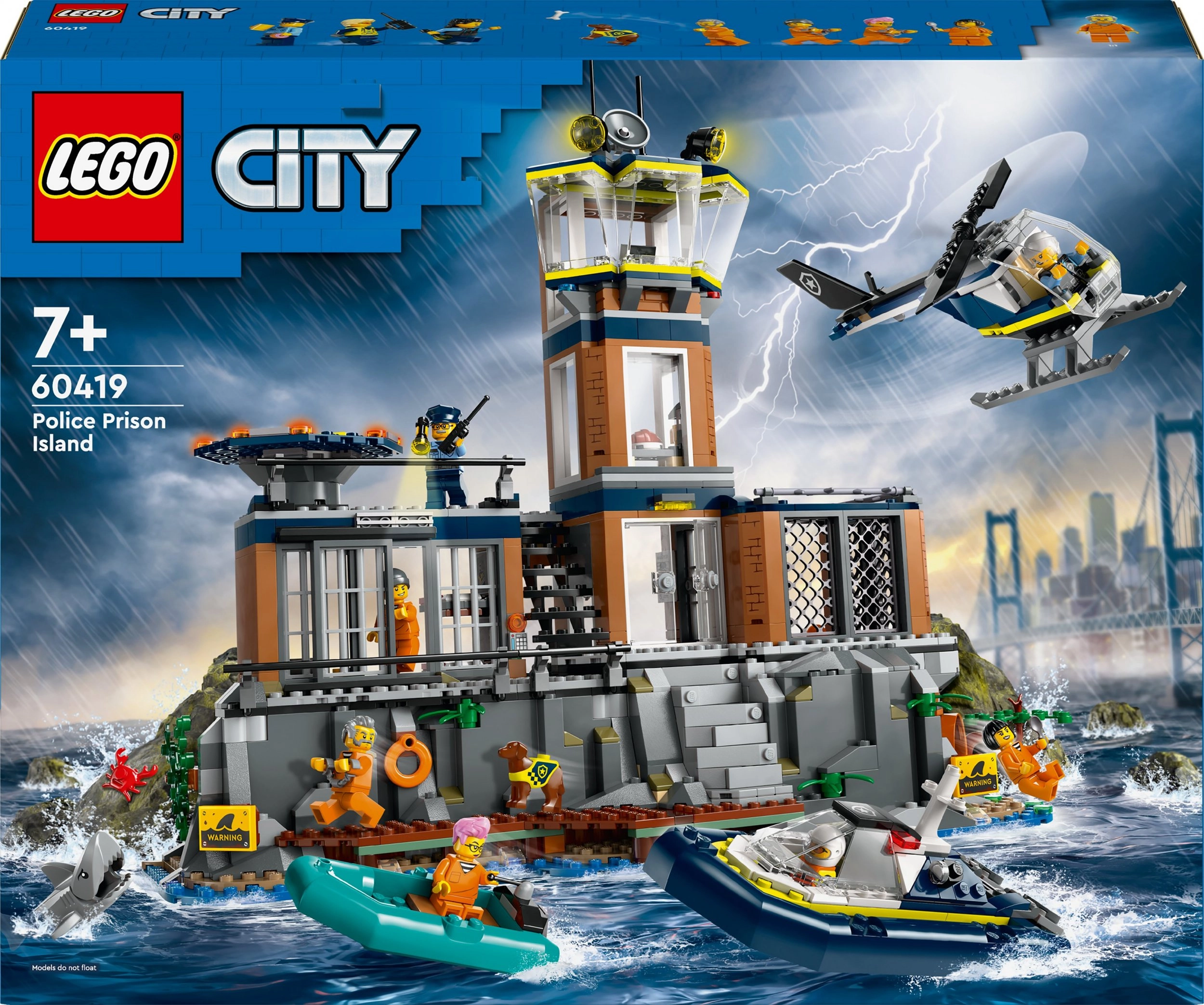 LEGO City 60419 Police Prison Island