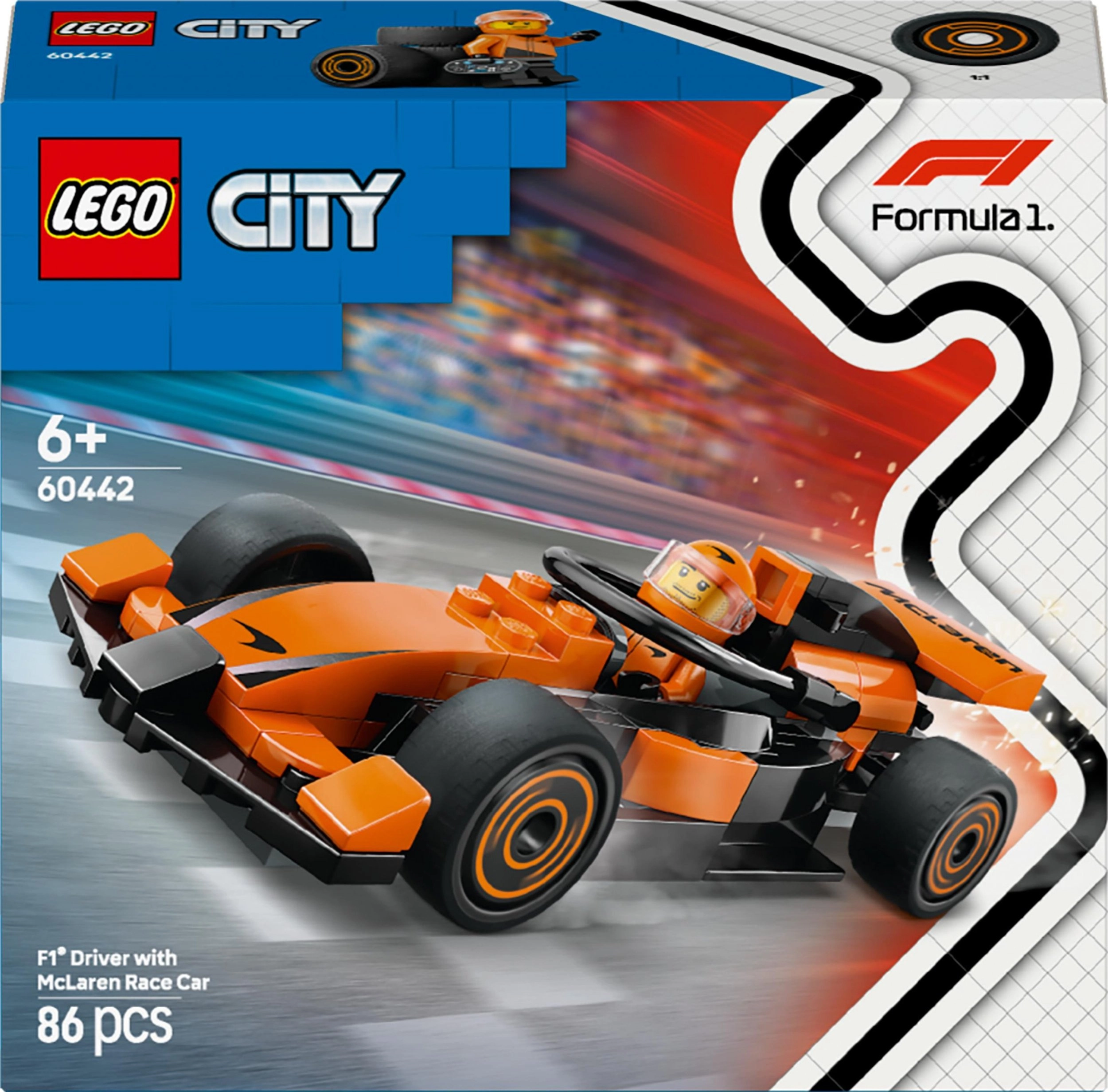 LEGO® City F1® vairuotojas su McLaren