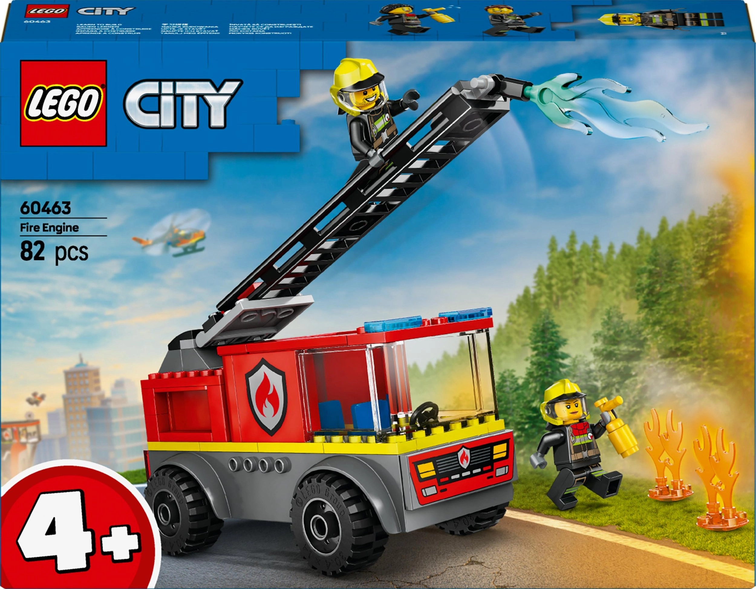 LEGO City Wóz strażacki z drabiną