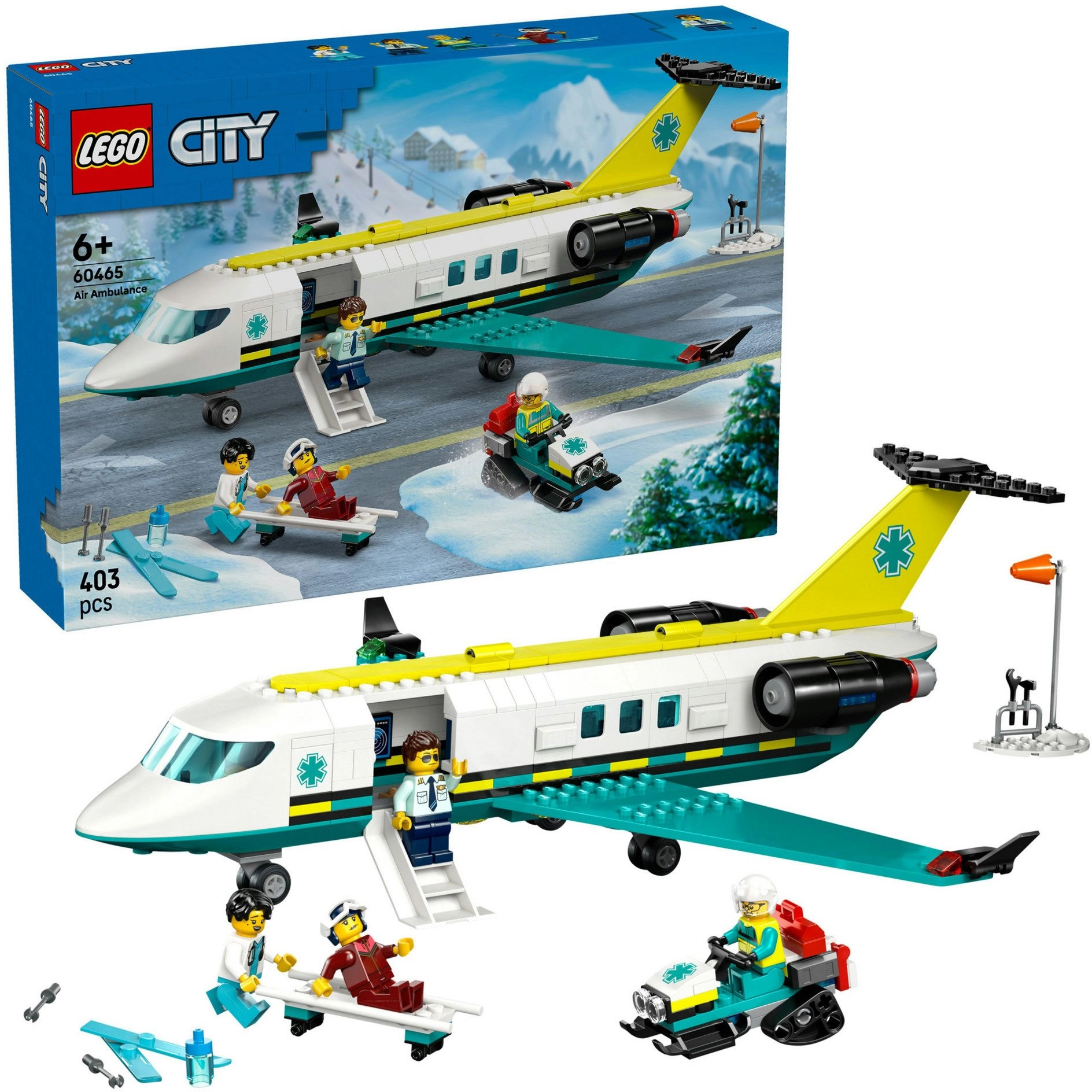 LEGO City Samolot pogotowia ratunkowego (60465)