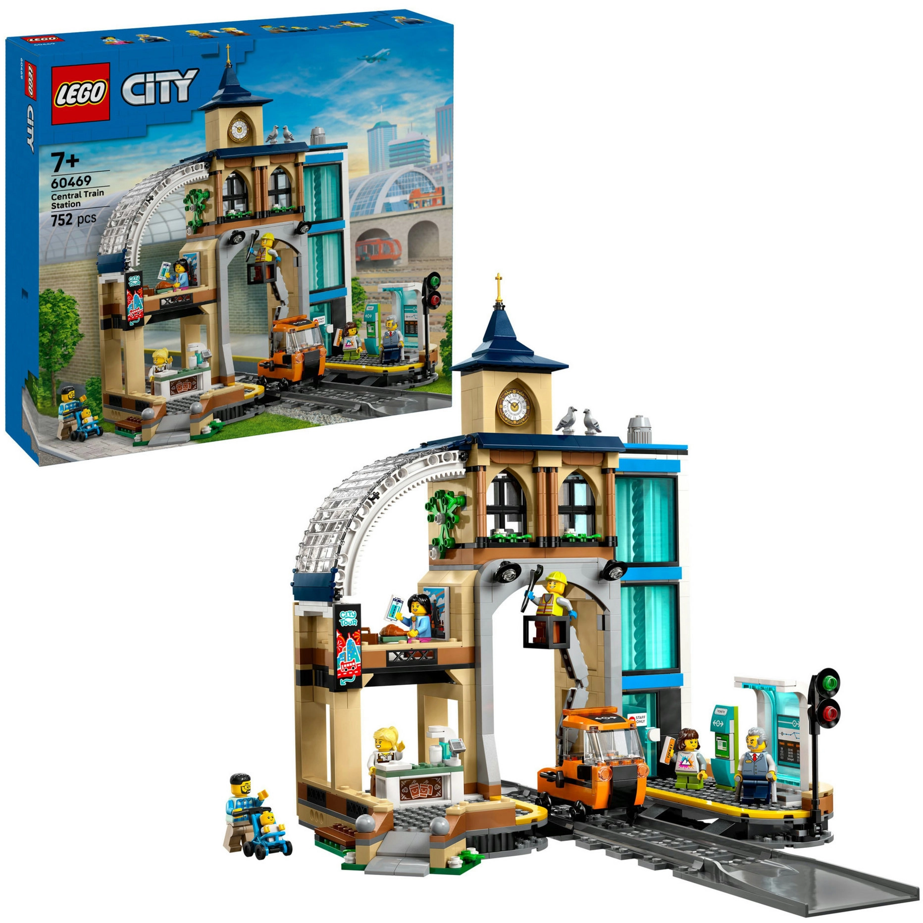 LEGO City Centralny dworzec kolejowy (60469)