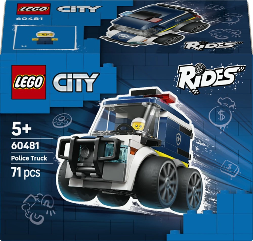 LEGO City Ciężarówka policyjna (60481) 60481