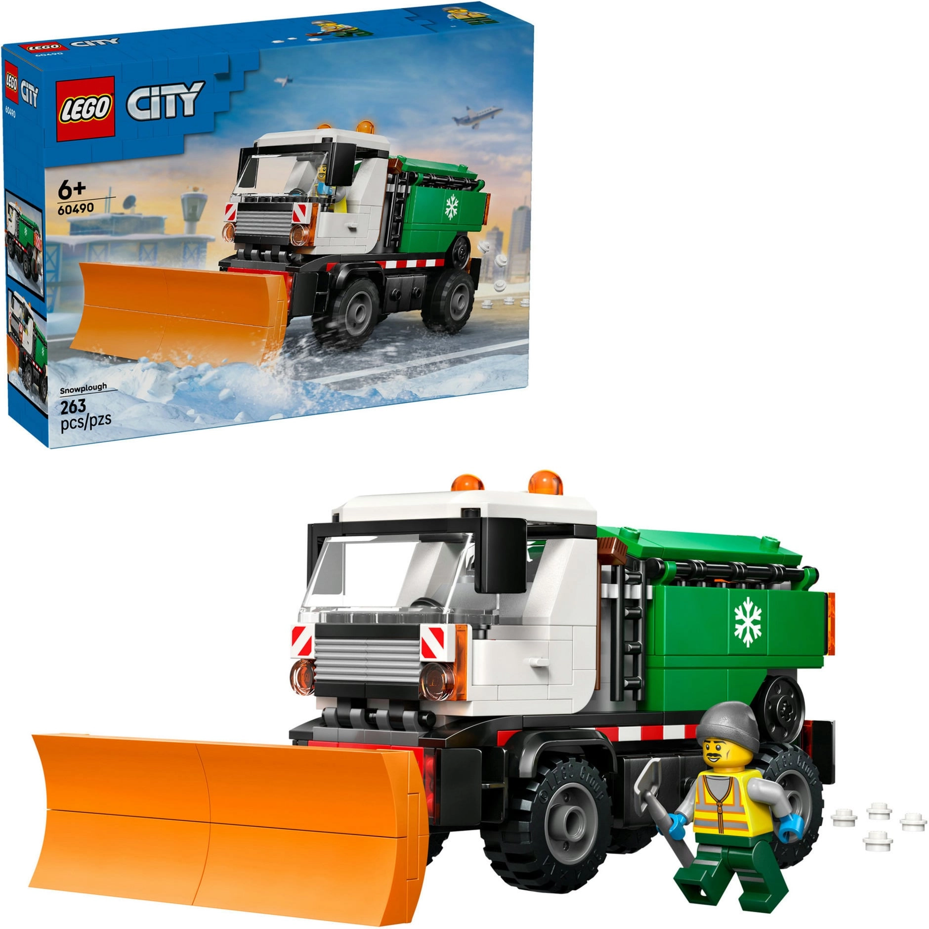 LEGO CITY 60490 Snowplow 60490 WPLGPS0UF060490