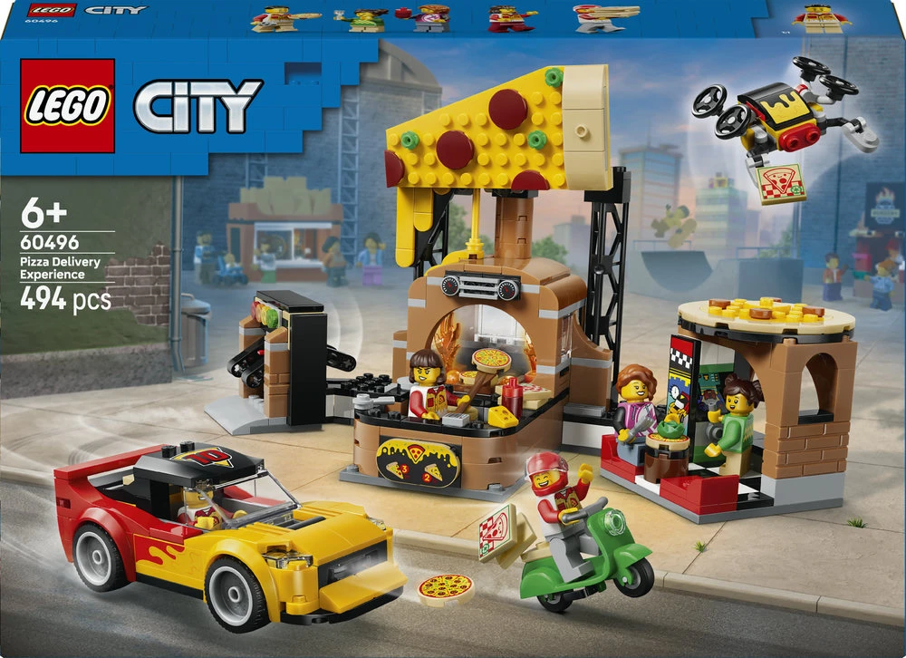 LEGO My City 60496 – Pizzaravintola