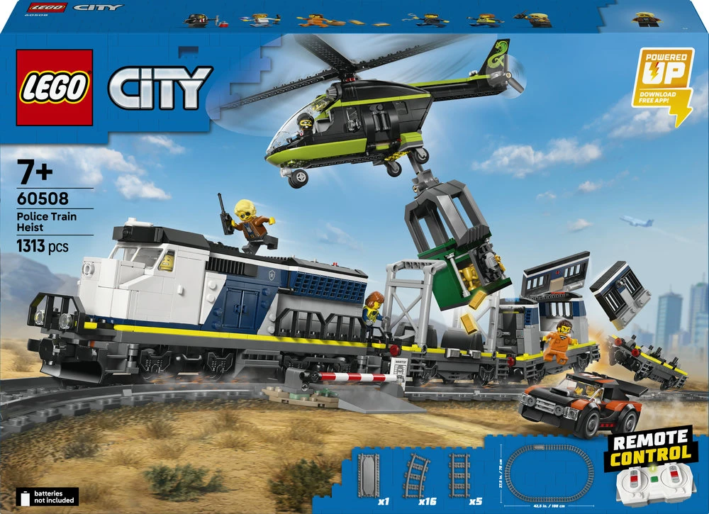 LEGO City Police Train Robbery (60508)