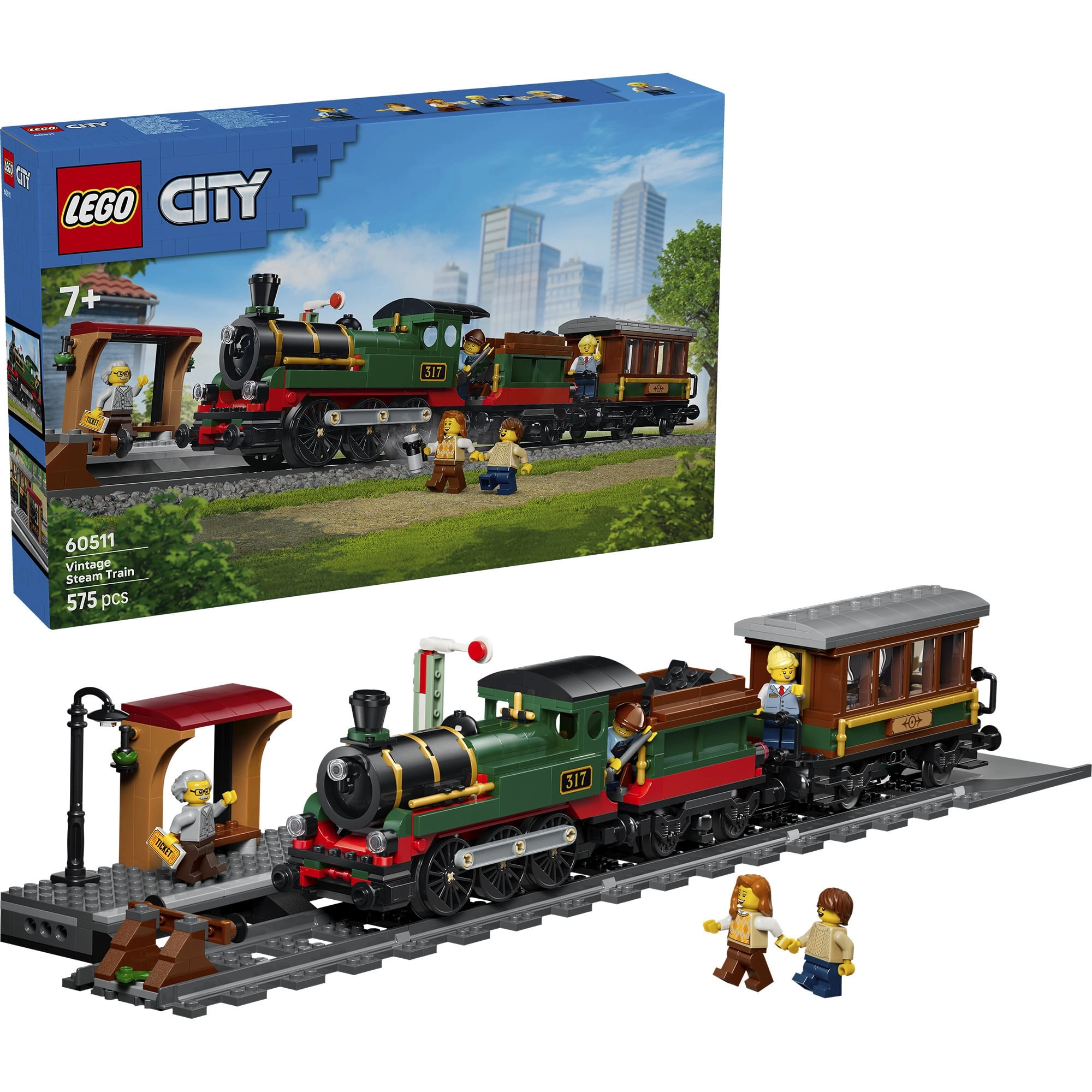 LEGO City Trains 60511 – Vanhanaikainen