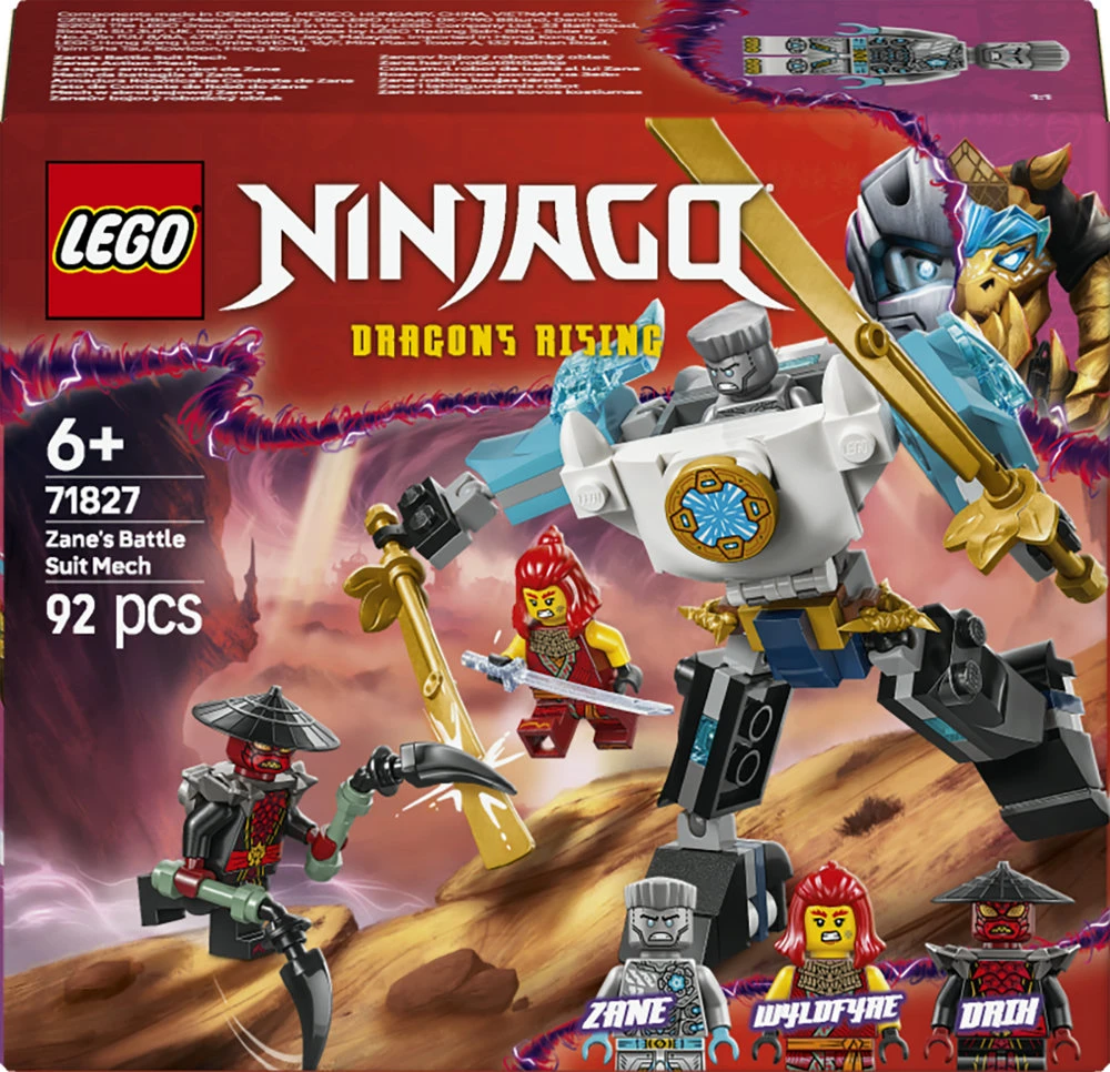 LEGO® Ninjago Zane robotizuotas kovos kostiumas