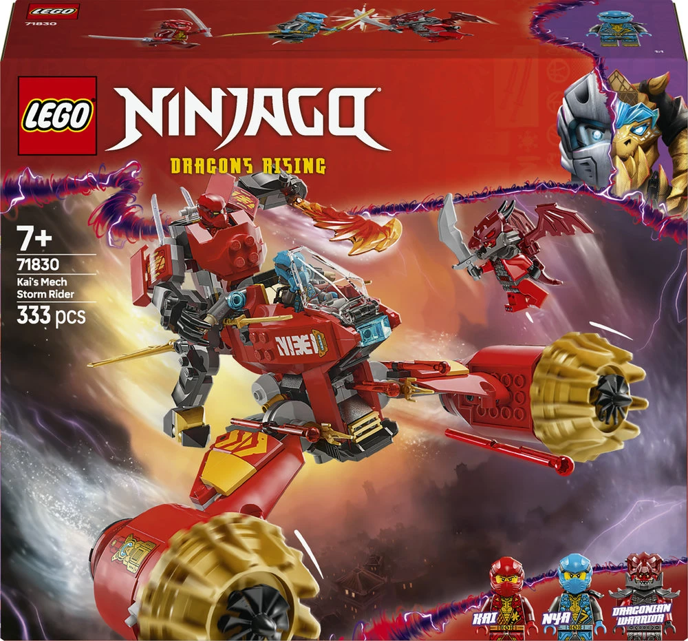 LEGO® Ninjago Kajaus audros robotas-motociklas (71830)