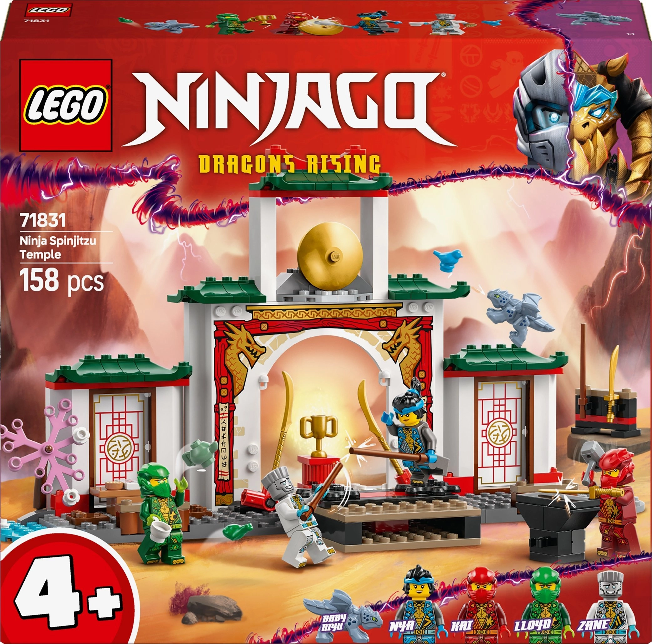 LEGO® Ninjago Nindzių Spinjitzu šventykla (71831)