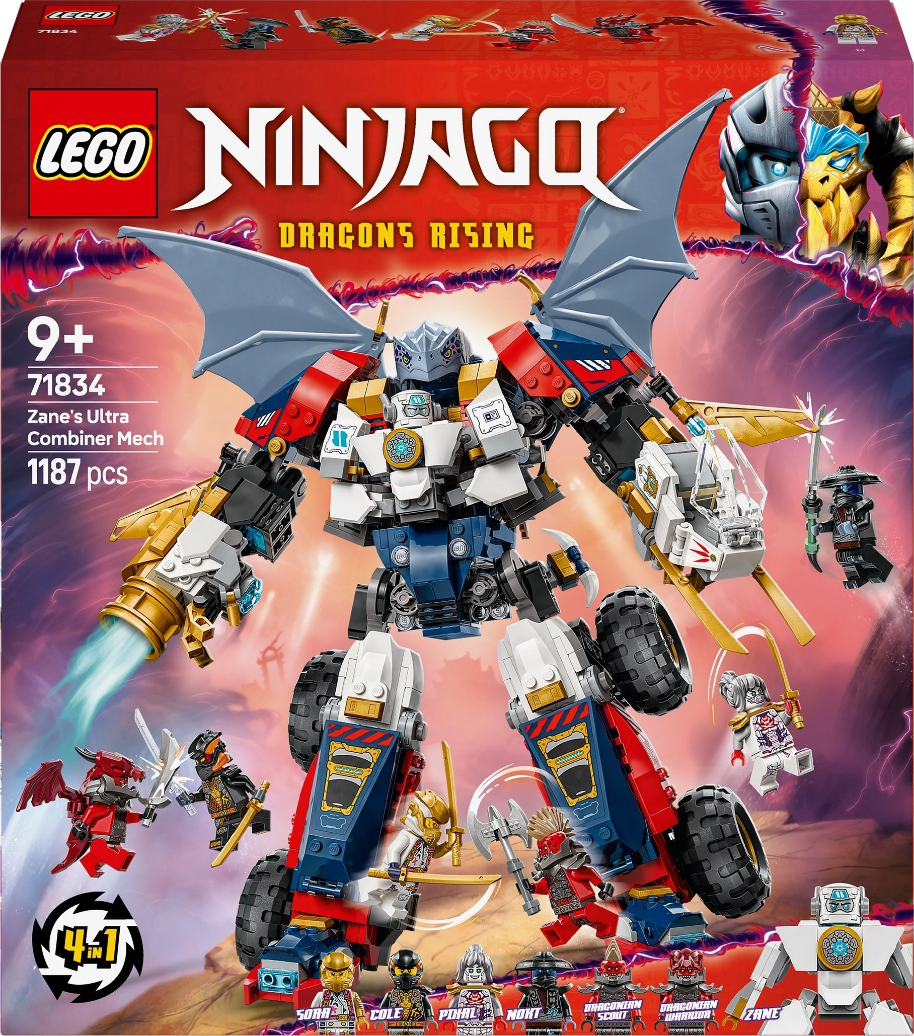 LEGO Ninjago Wielofunkcyjny ultramech Zane`a (71834)