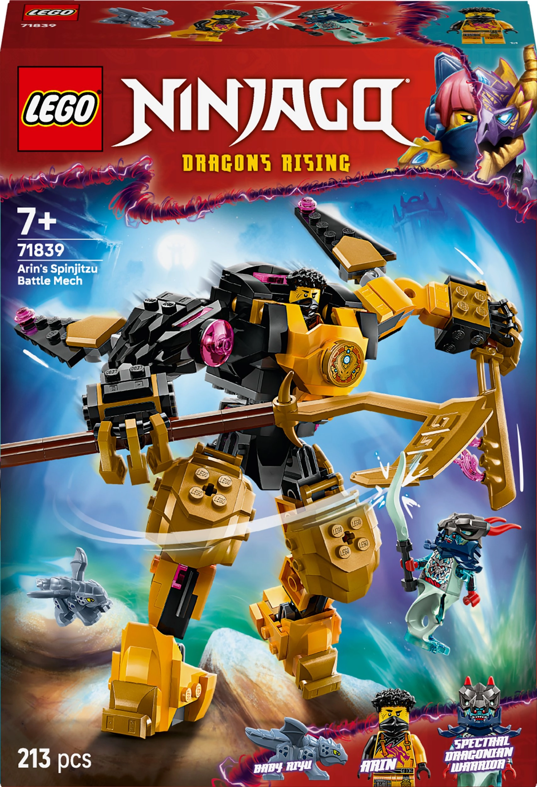 Ninjago Mech bojowy Spinjitzu Arina (71839)