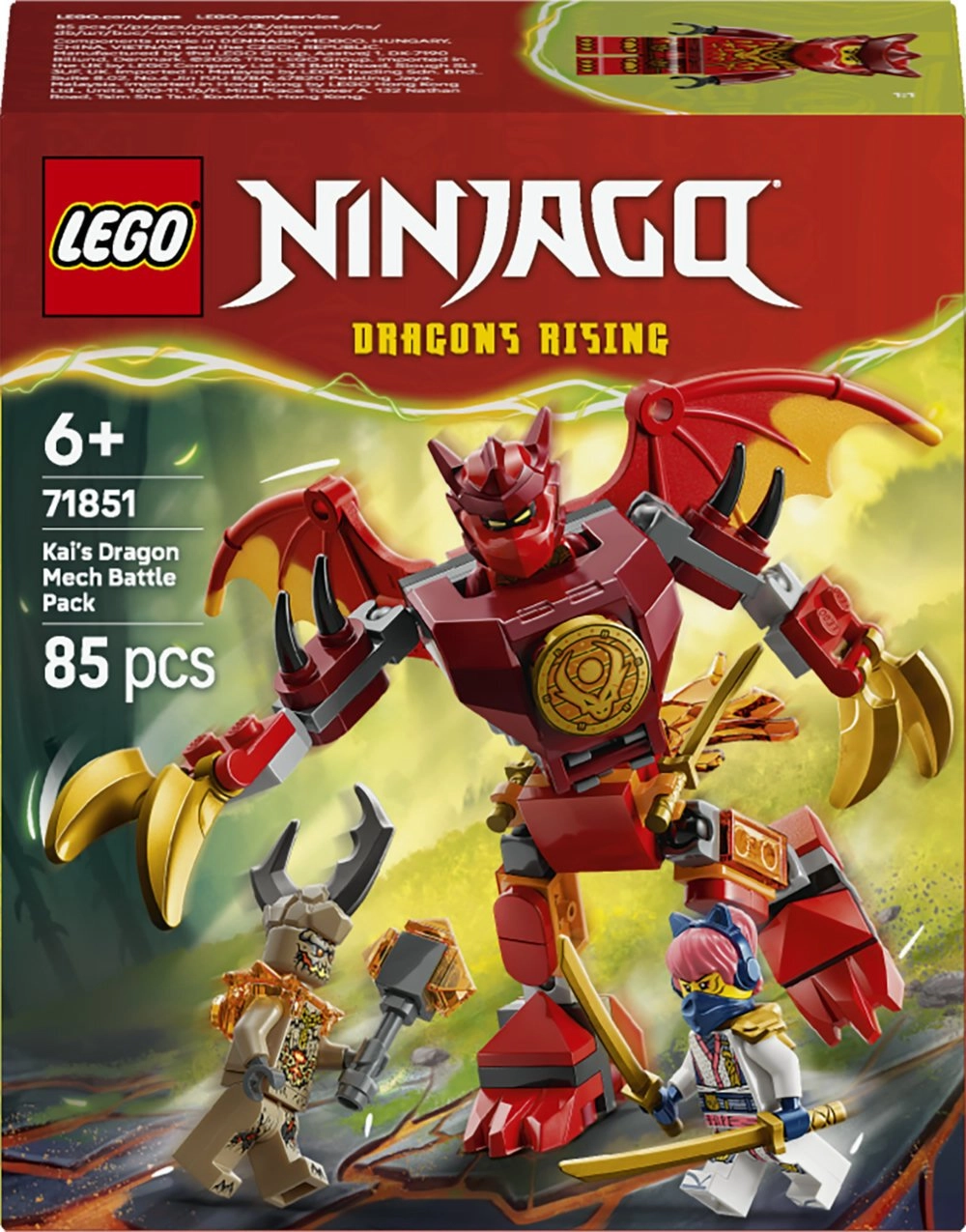 LEGO Ninjago Smok-mech Kaia — zestaw