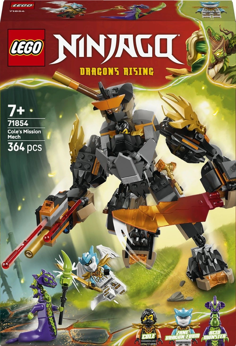 LEGO 71854 Ninjago Cole````s Action Mech