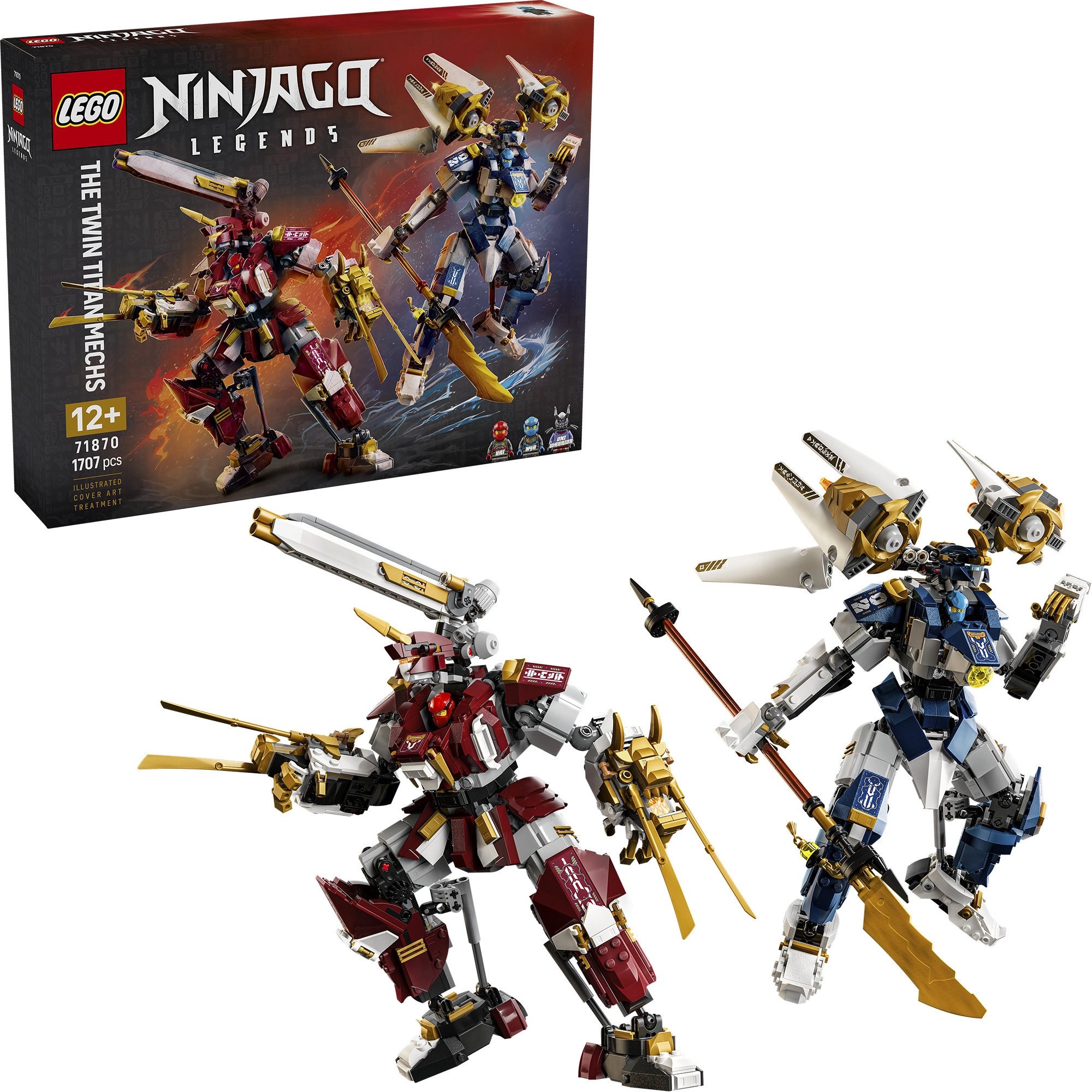 LEGO Ninjago 71870 – Kaksostitaanirobotit 5702018055779