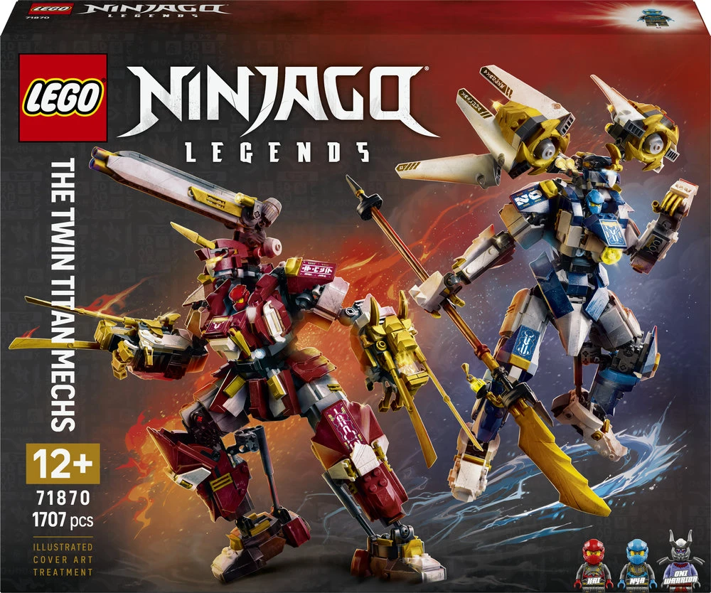 LEGO Ninjago 71870 – Kaksostitaanirobotit 5702018055779