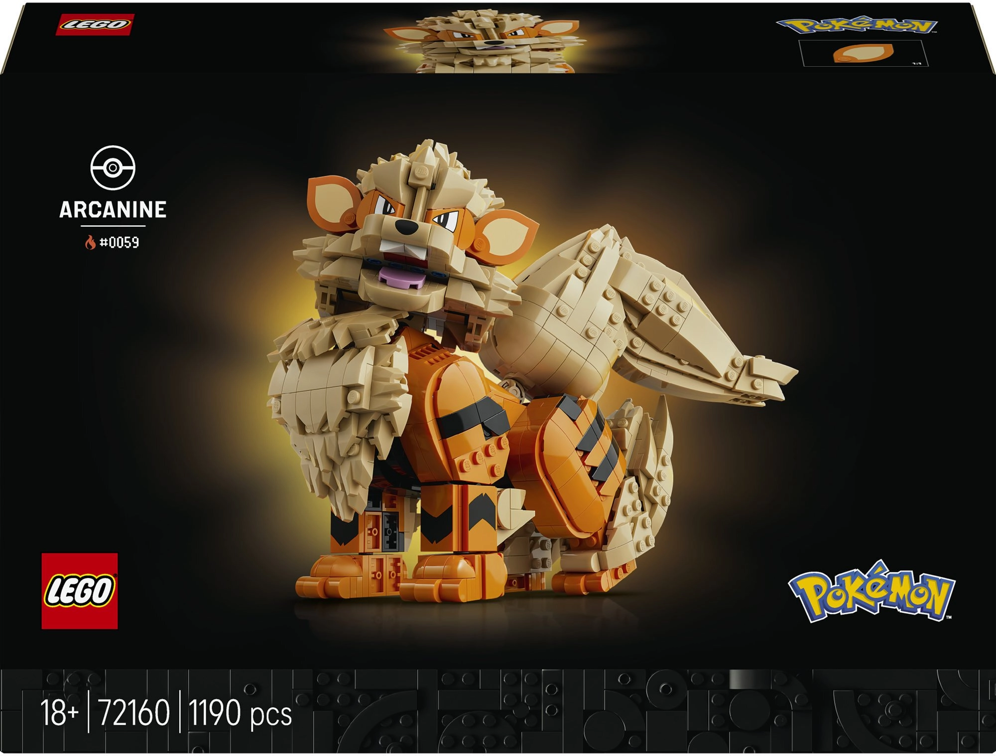 LEGO Pokemon Arcanine (72160) 72160