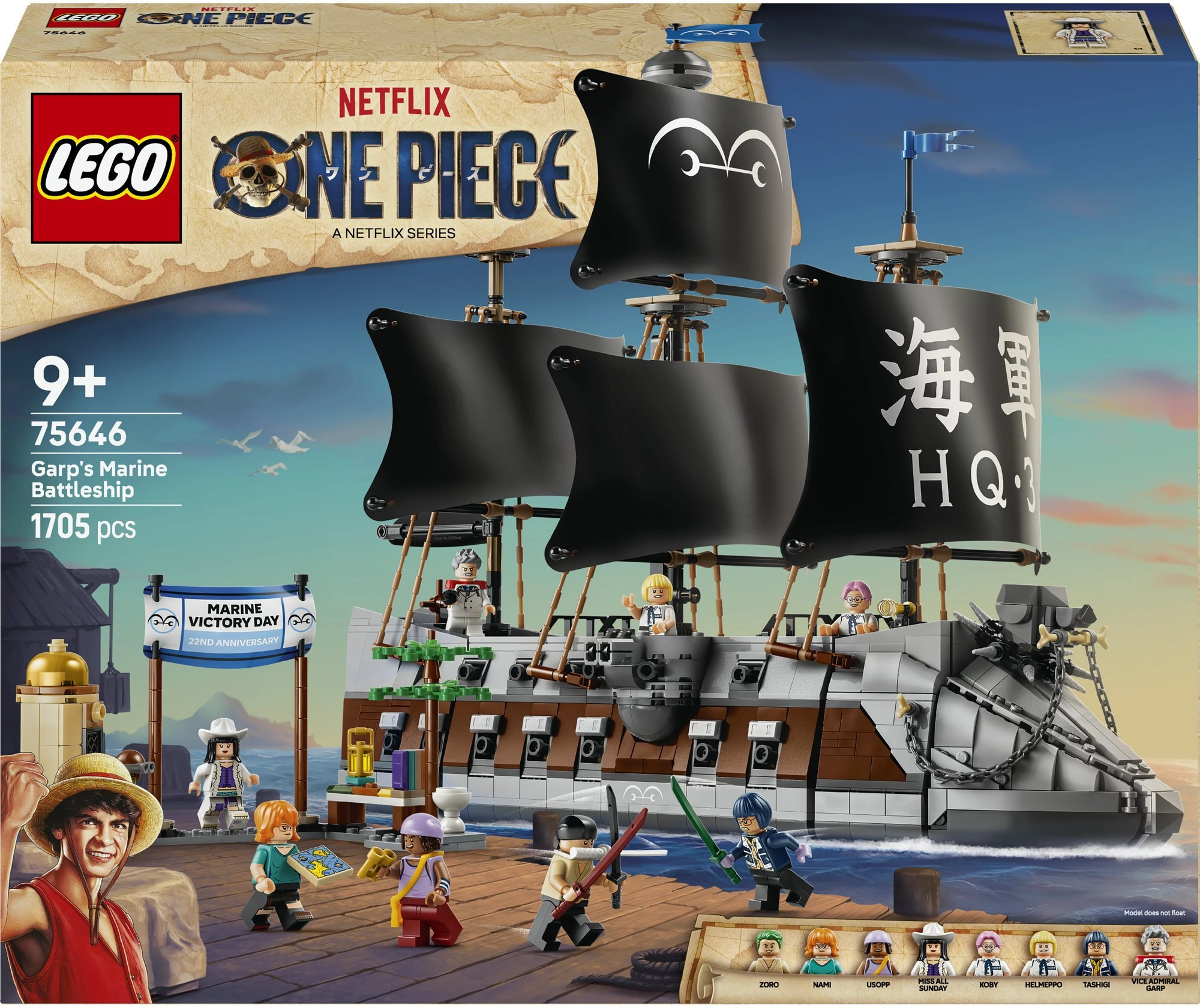 LEGO One Piece Garp`s Ship (75646)