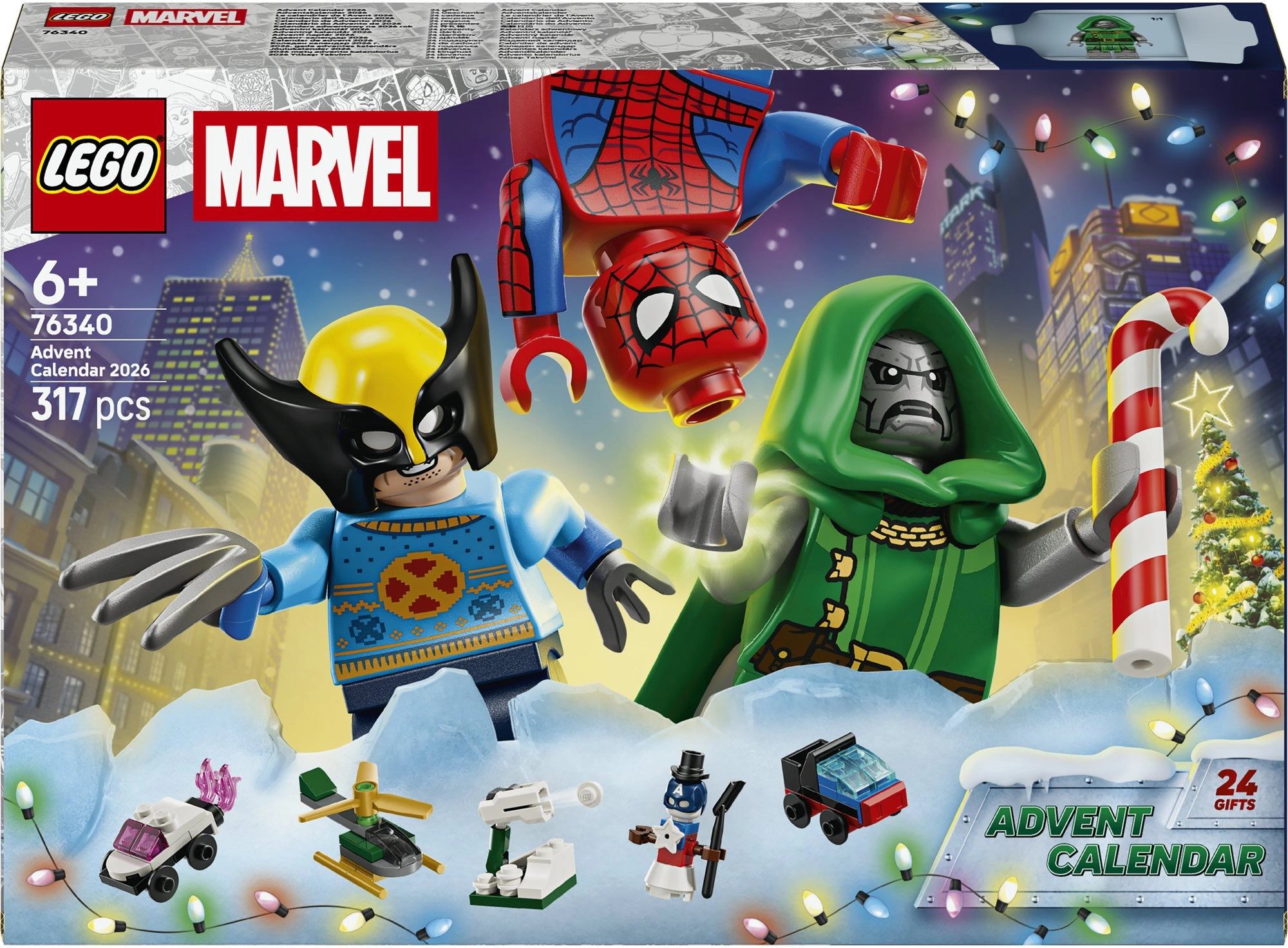 LEGO Marvel Kalendarz adwentowy na 2026