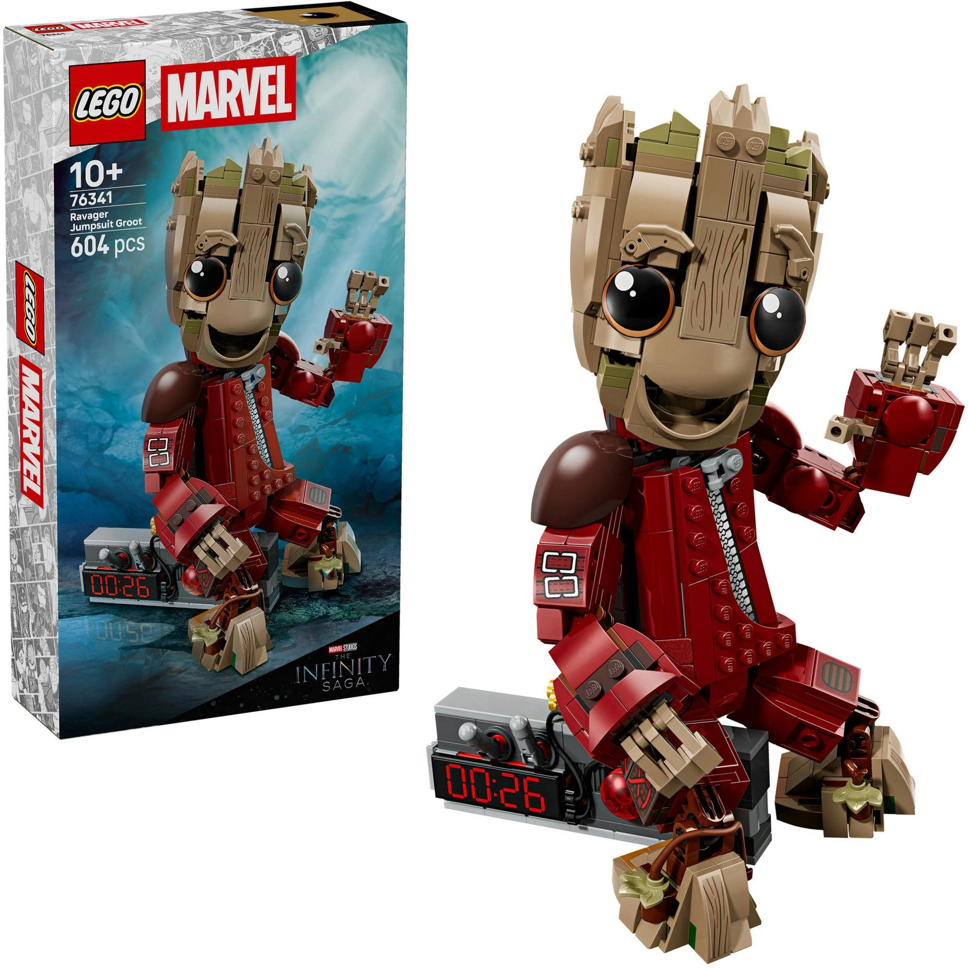 LEGO Marvel Groot w stroju Ravagera