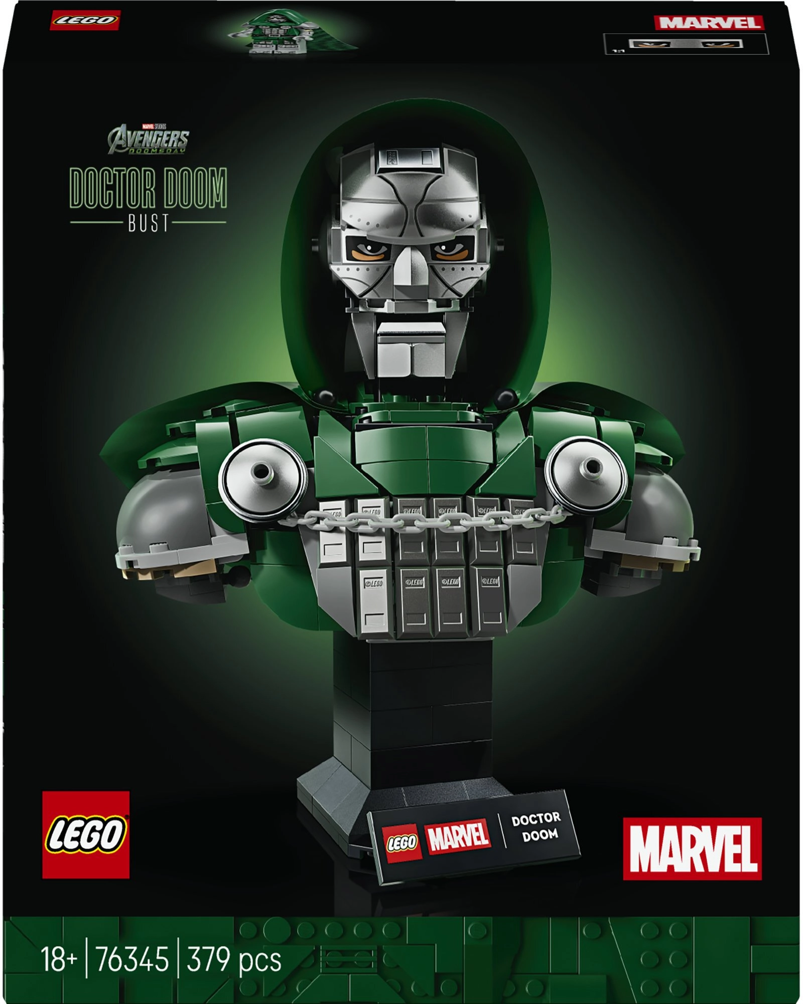 LEGO Marvel Popiersie Doktora Dooma (76345)
