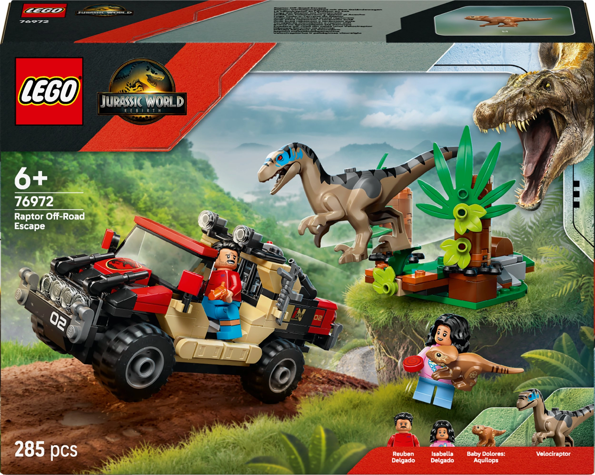 LEGO Jurassic World 76972 Raptor ja